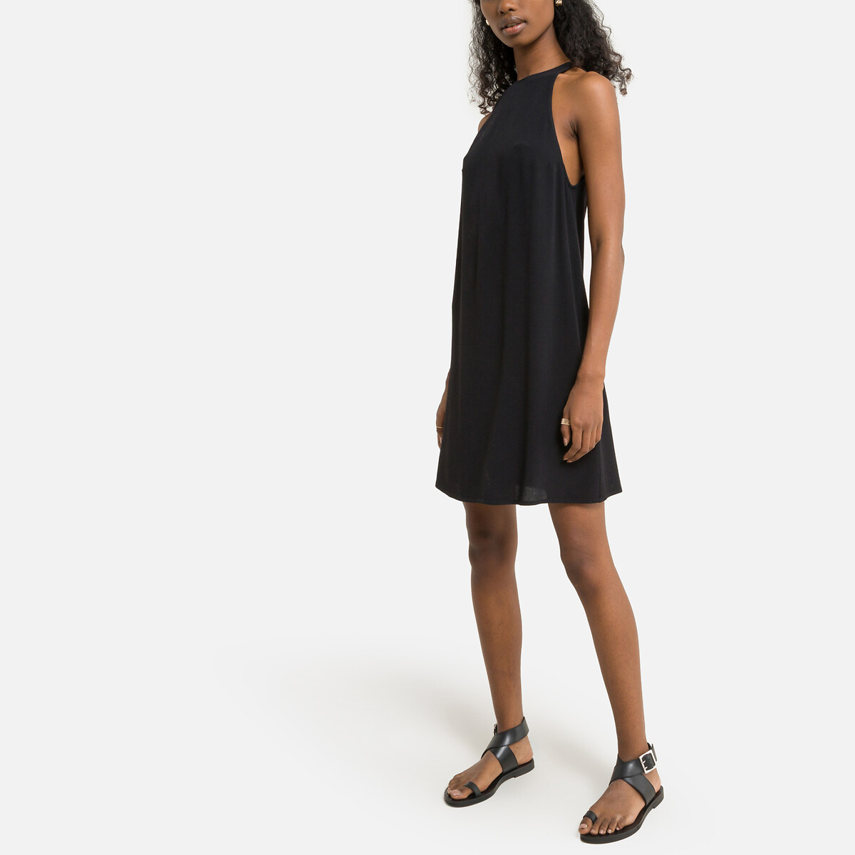 Платье BA&SH Платье Расклешенное FIAM 3(L) черный, размер 3(L) Платье Расклешенное FIAM 3(L) черный - фото 2