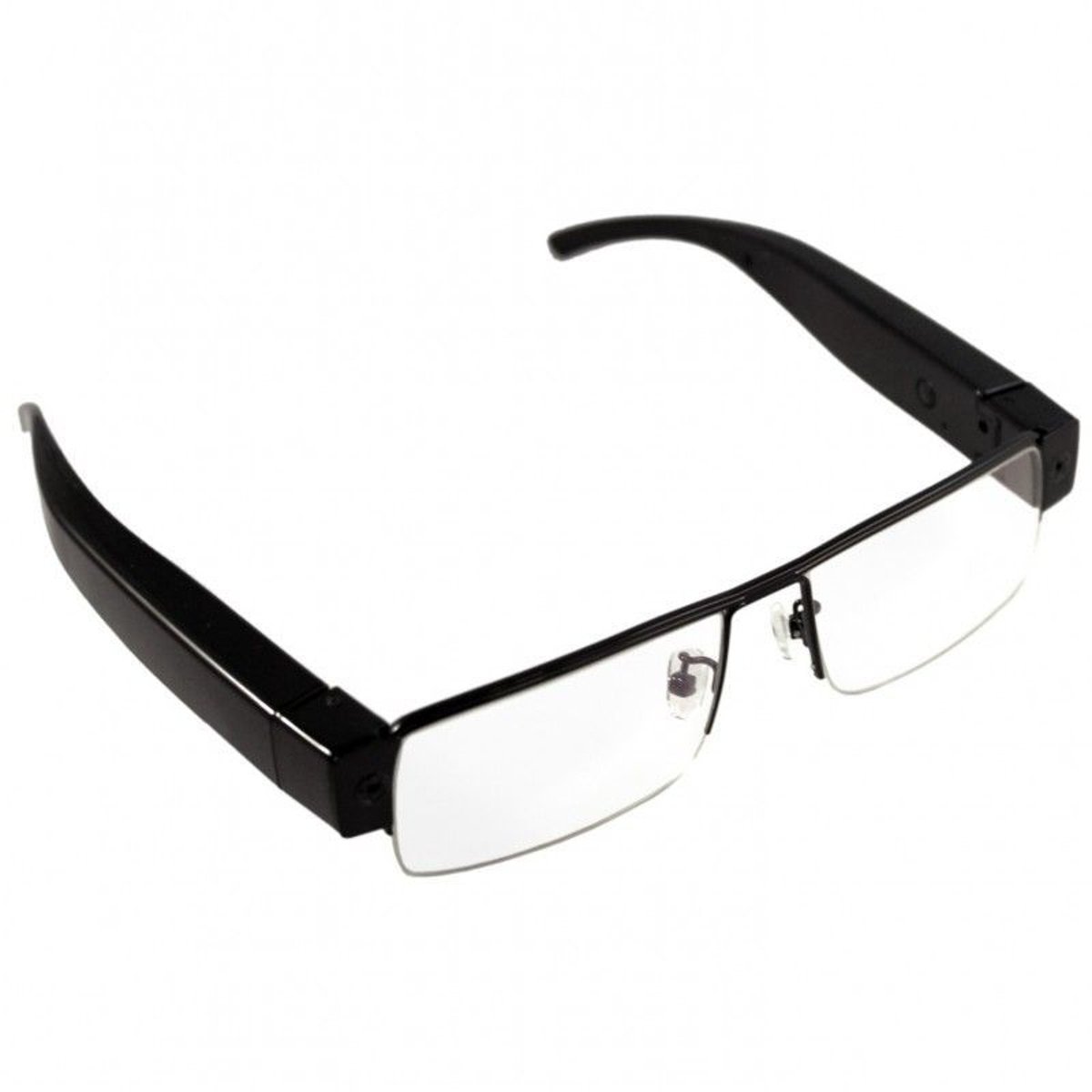Lunettes de vue demi-lune mini caméra espion HD 720p Micro SD 4 Go