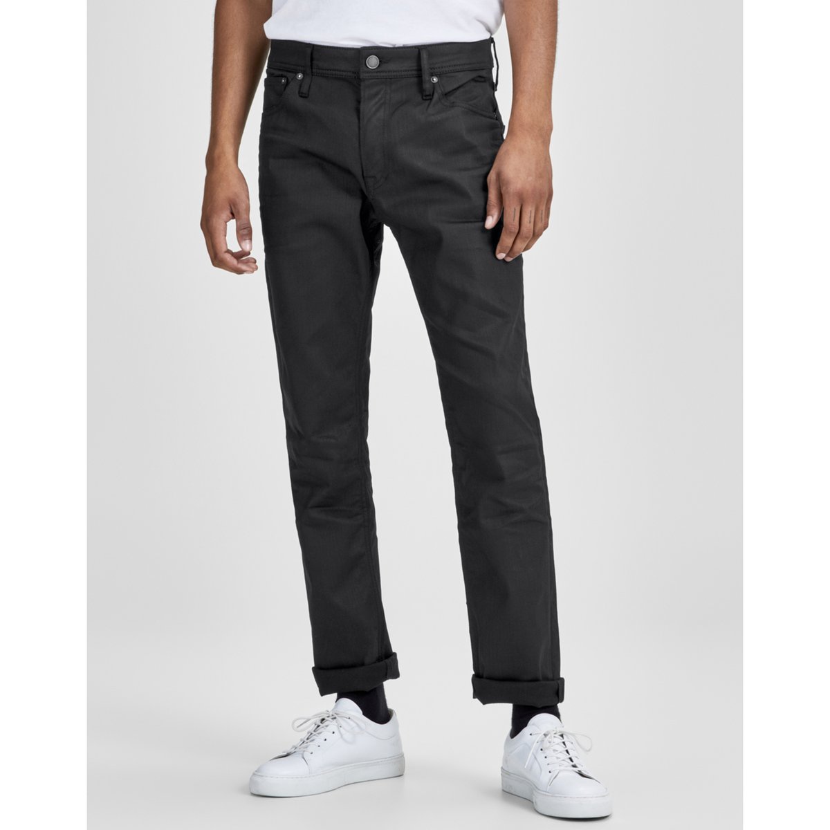 фото Джинсы стрейч с 5 карманами, jjitim jjoriginal jack & jones