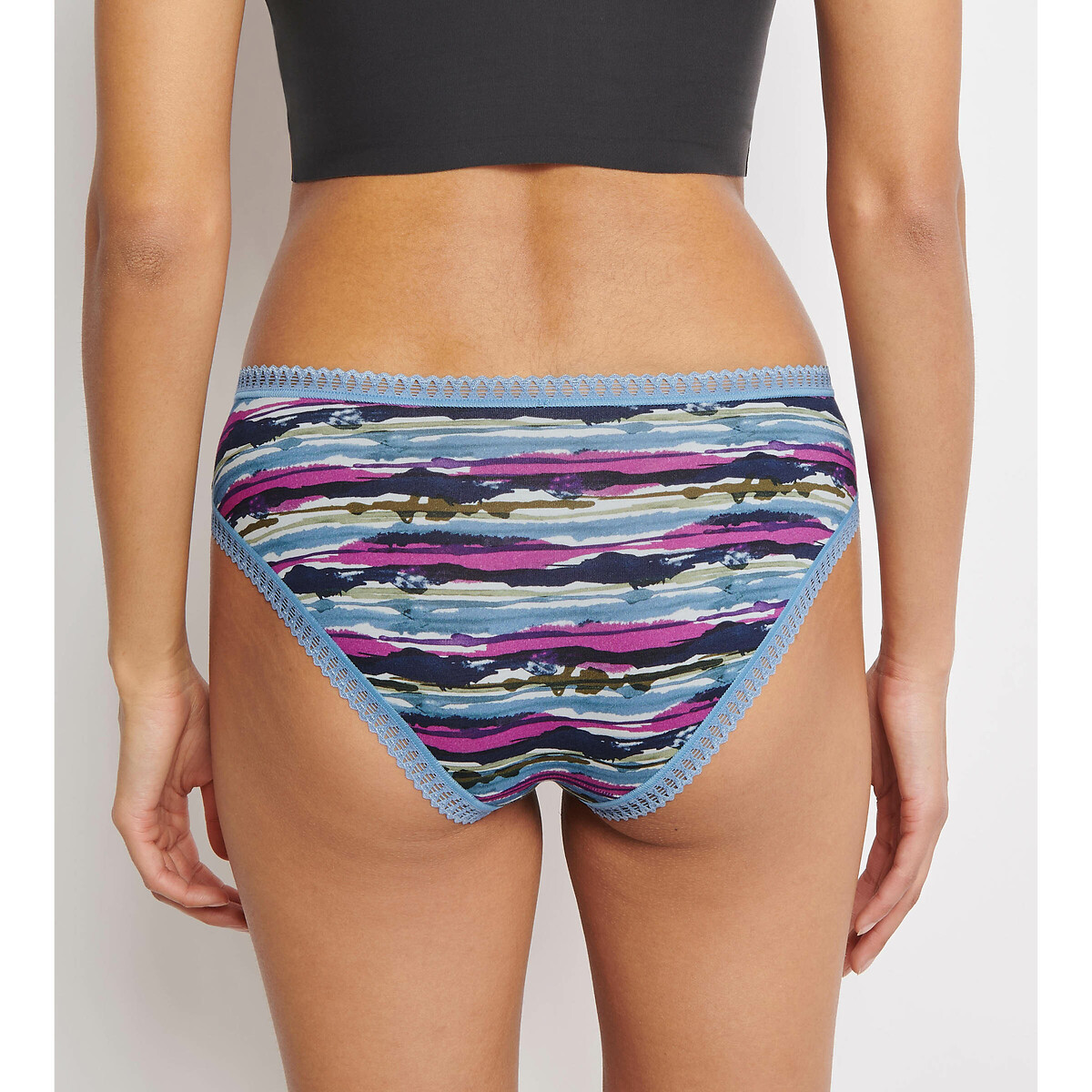 

Комплект из 3 хлопковых трусов LaRedoute, Зеленый, Комплект из 3 хлопковых трусов Go Crush XXL зеленый