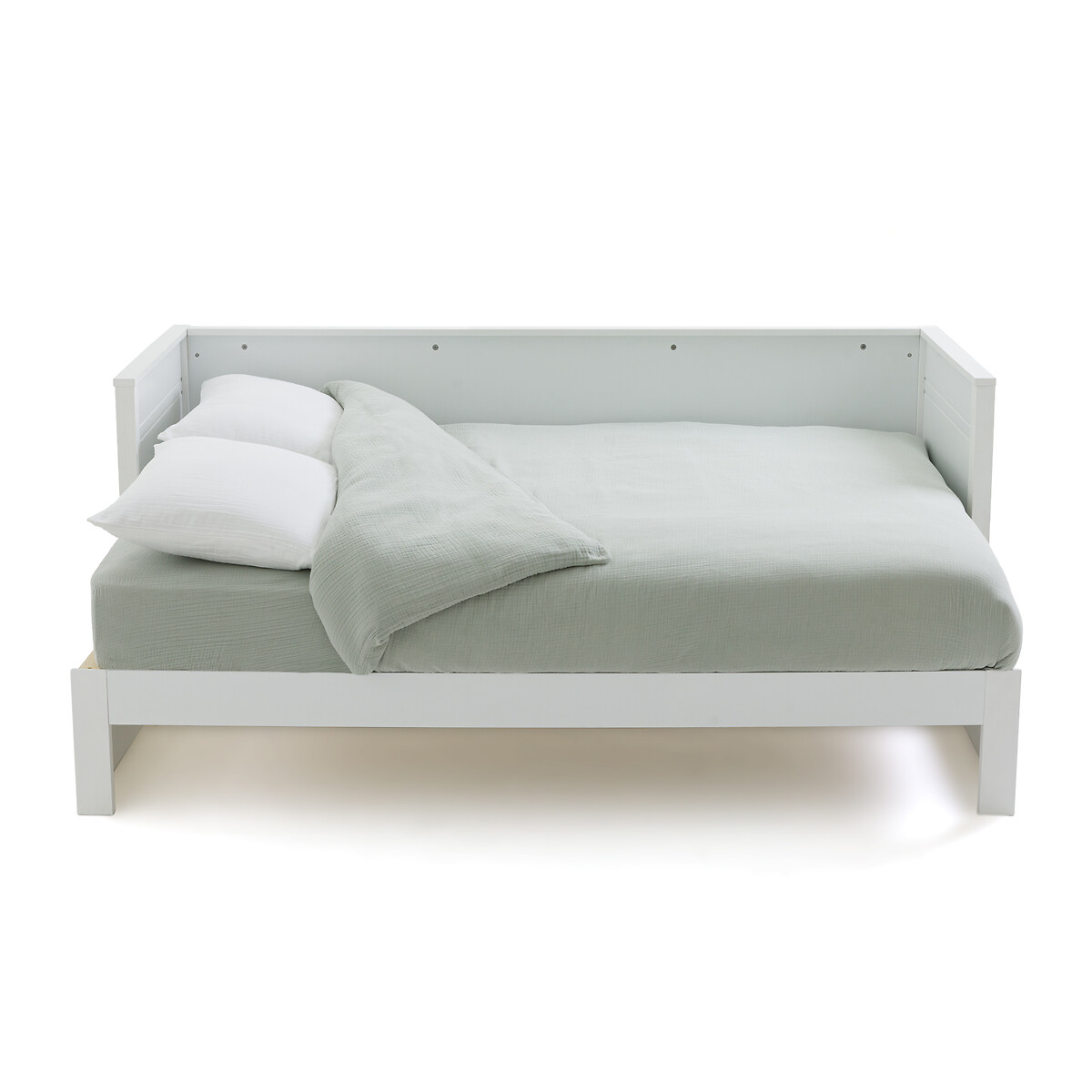 Диван-кровать La Redoute С двойным спальным местом Leeds 160 x 200 см белый, размер 160 x 200 см - фото 2