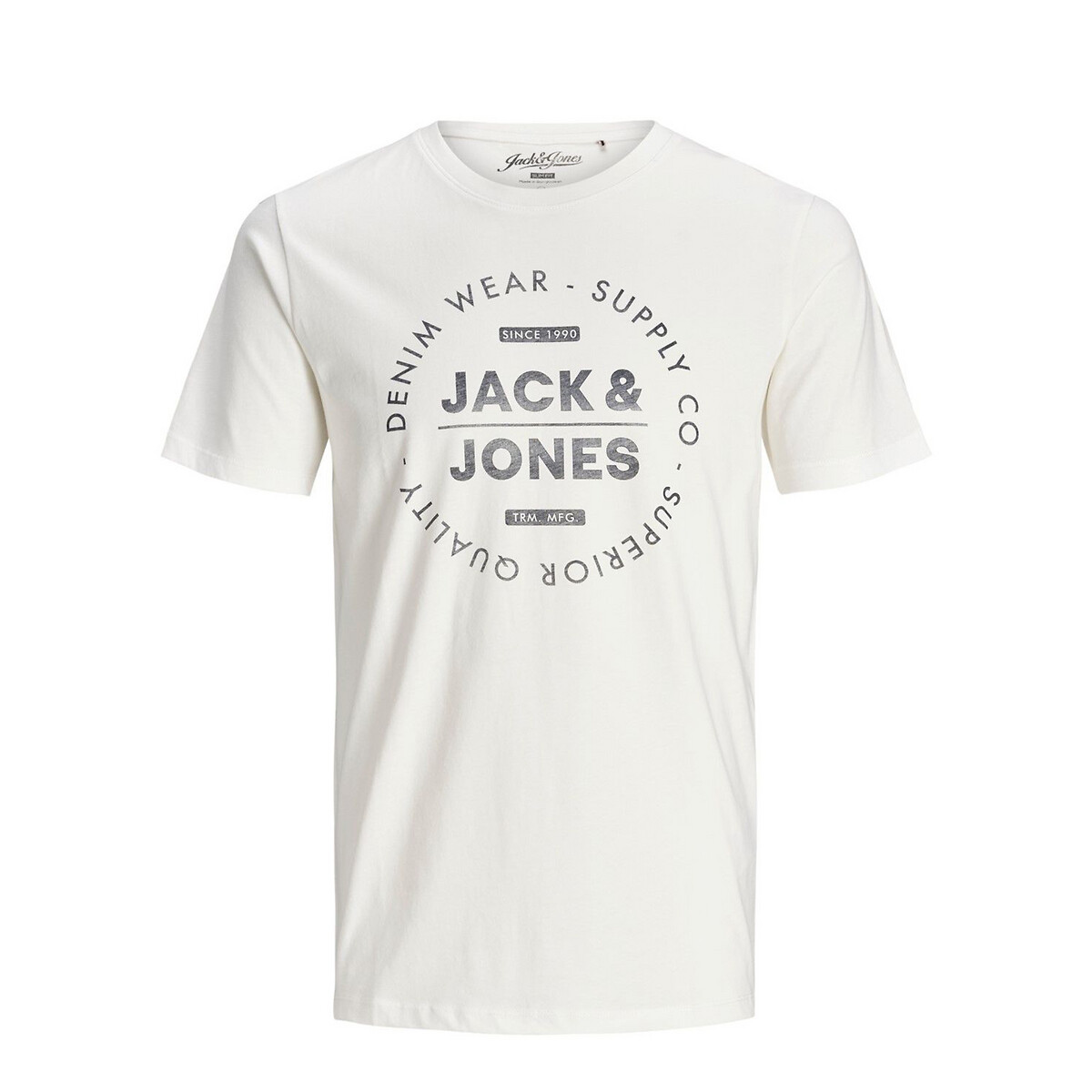

Футболка LaRedoute, Белый, Jeans L белый