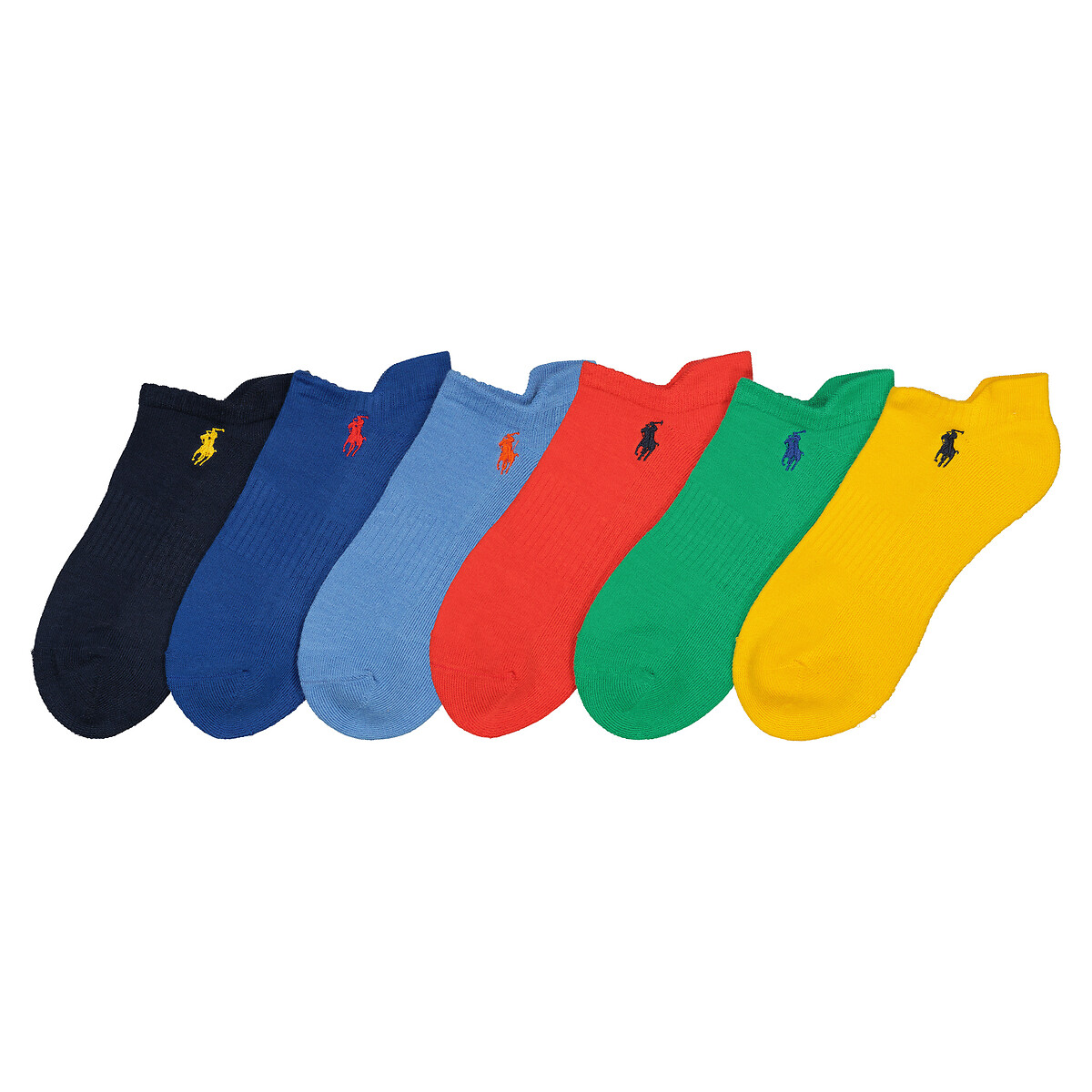 Комплект из шести пар носков La Redoute 39/45 разноцветный LaRedoute, размер 39/45 Комплект из шести пар носков La Redoute 39/45 разноцветный - фото 1