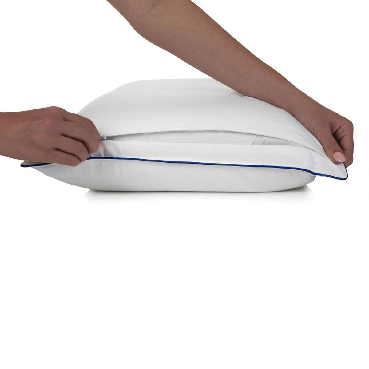 Подушка Hybrid Pillow 40 x 60 см белый LaRedoute, размер 40 x 60 см - фото 3