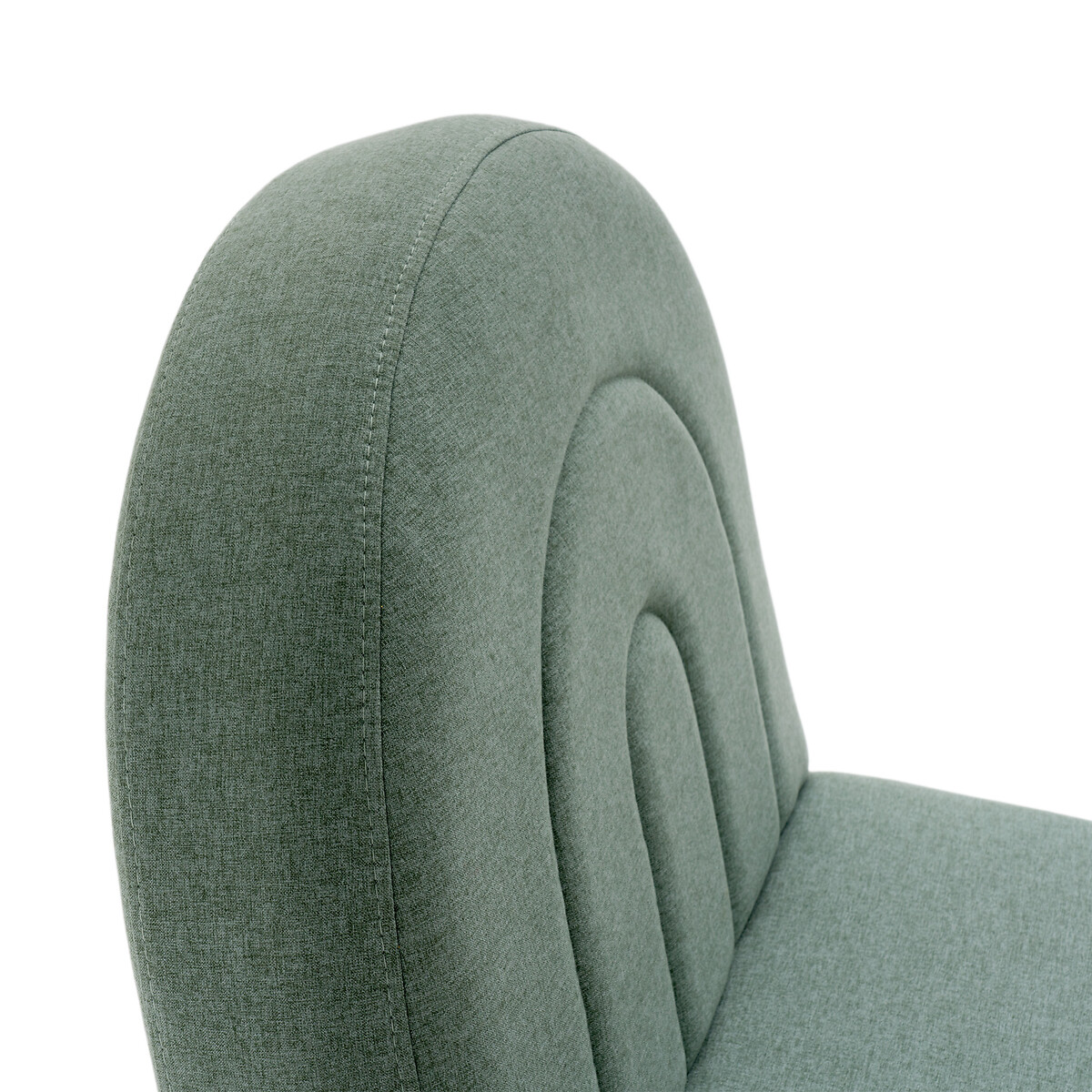 Кресло LA REDOUTE INTERIEURS Из рифленой ткани Rainbow единый размер зеленый - фото 5