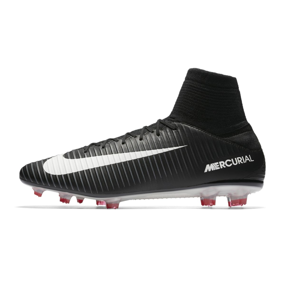 Chaussures football Nike Mercurial Veloce III DF FG Noir