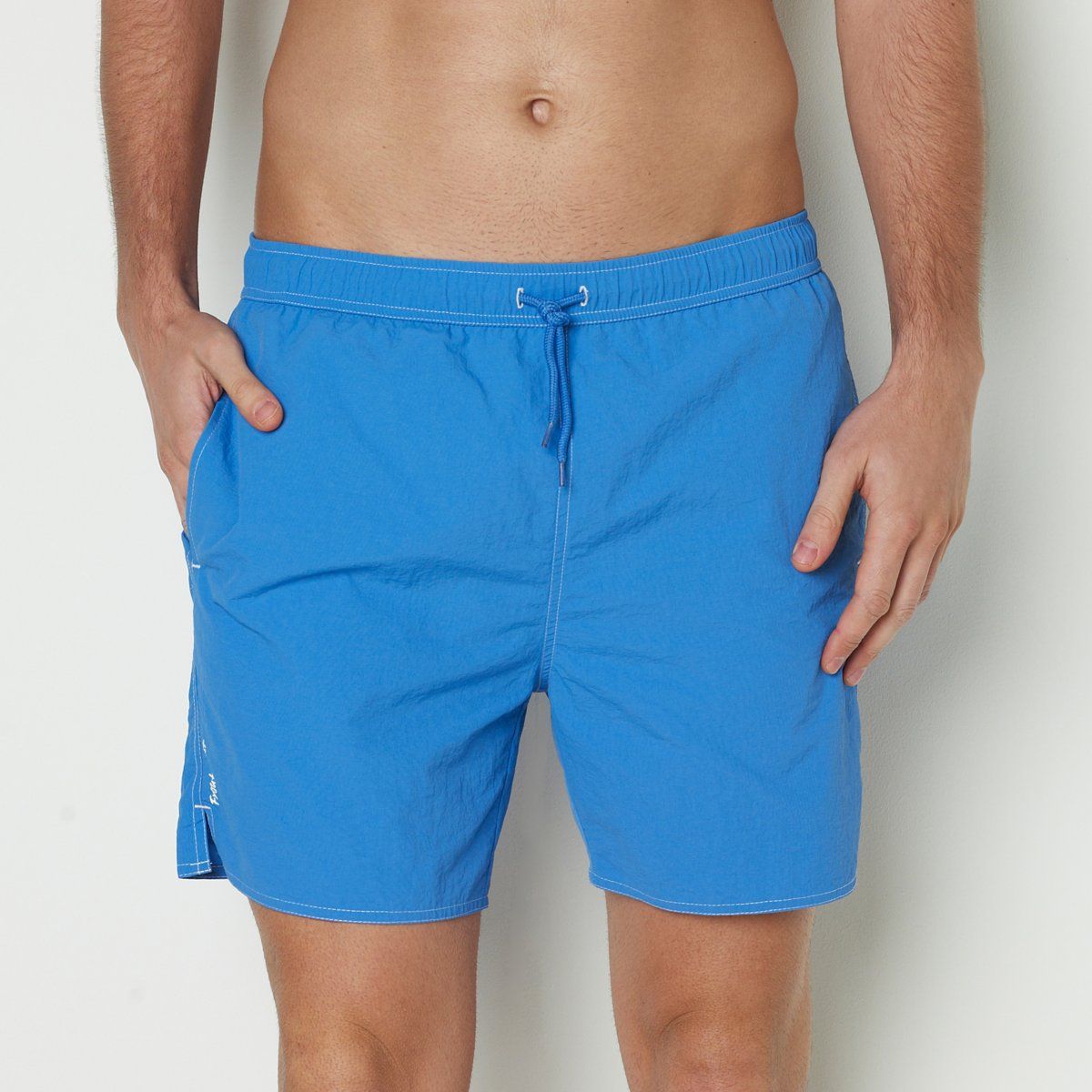 Boxer-short de bain uni