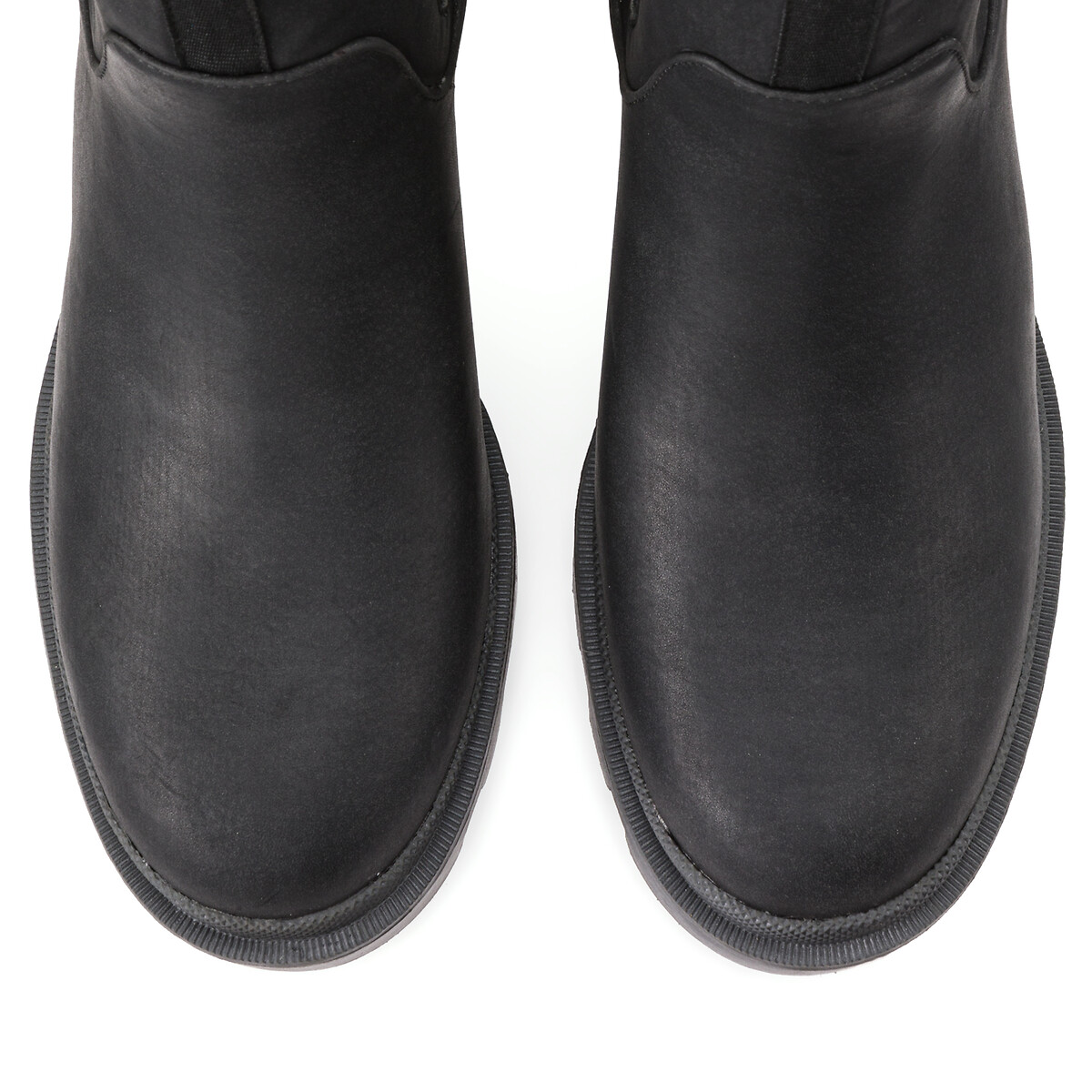 Ботинки LaRedoute На широком каблуке 40 черный, размер 40 - фото 3