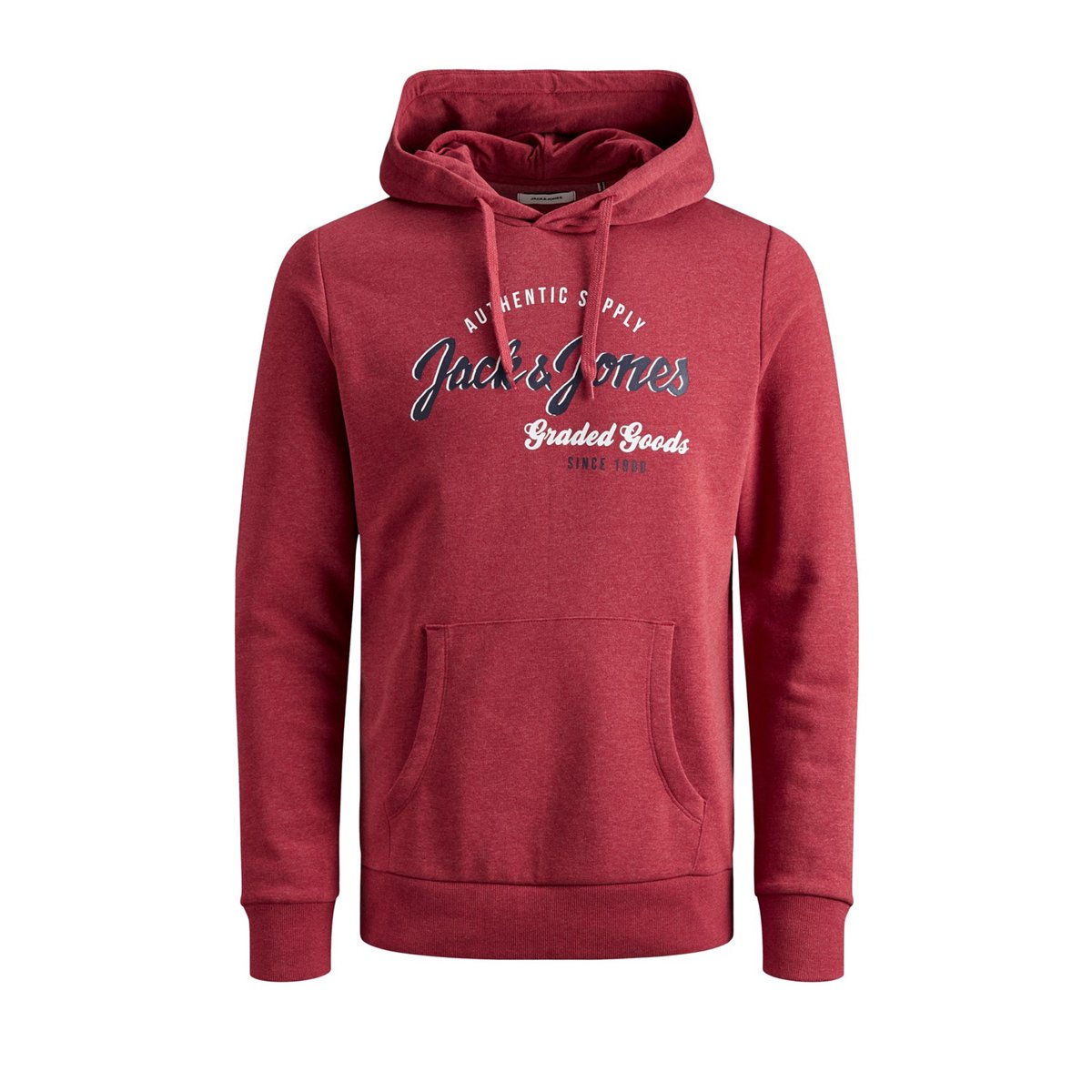 

Свитшот La Redoute, Красный, С капюшоном Jjelogo XS красный