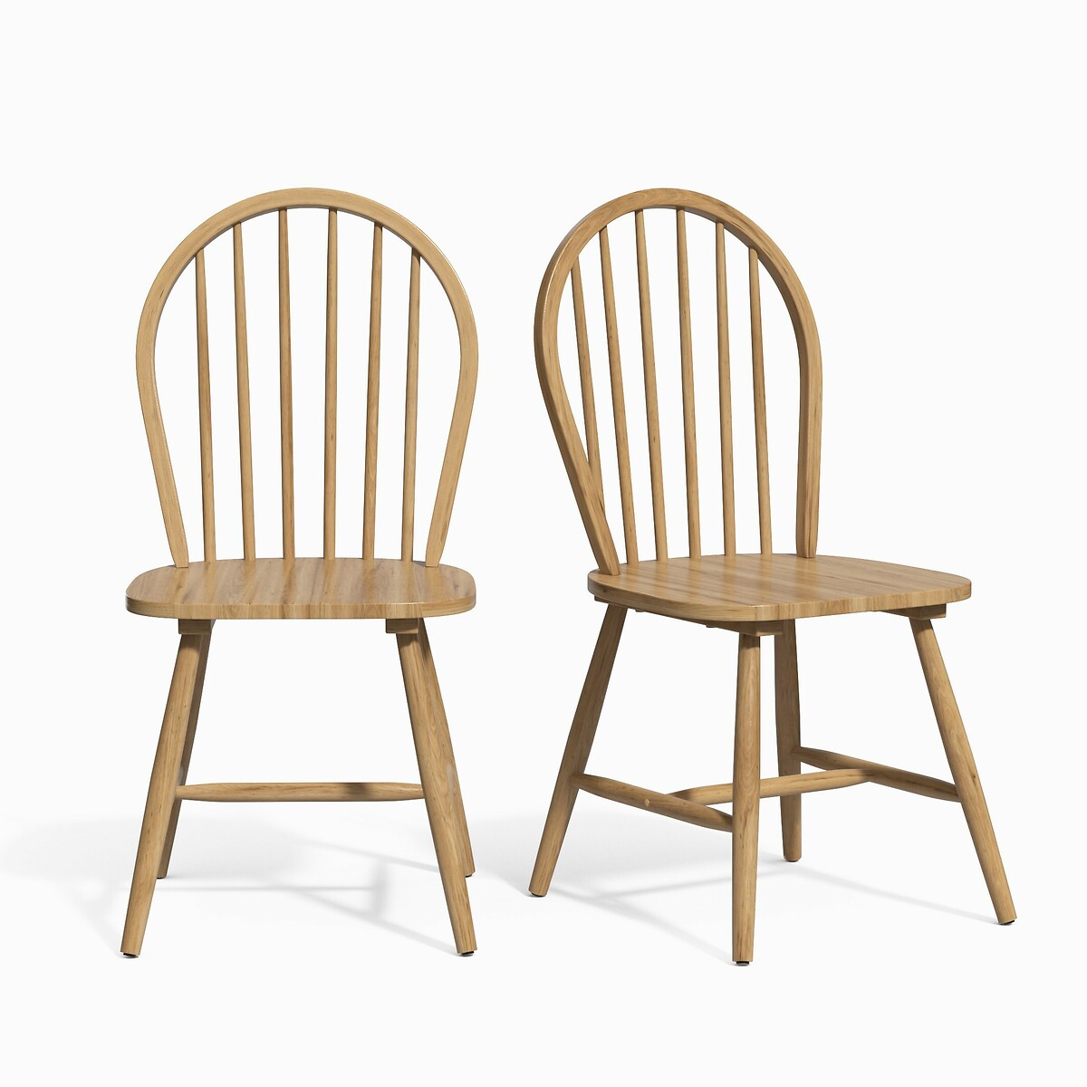 Комплект из 2 стульев с Решетчатой спинкой WINDSOR единый размер бежевый
