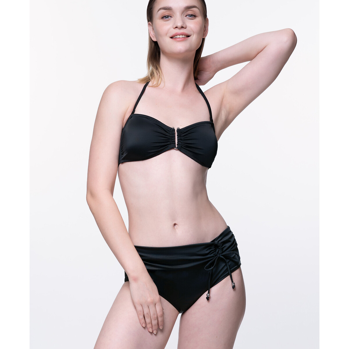 

Верх от купальника LaRedoute, Черный, Верх от купальника форма бандо Eureka XS черный