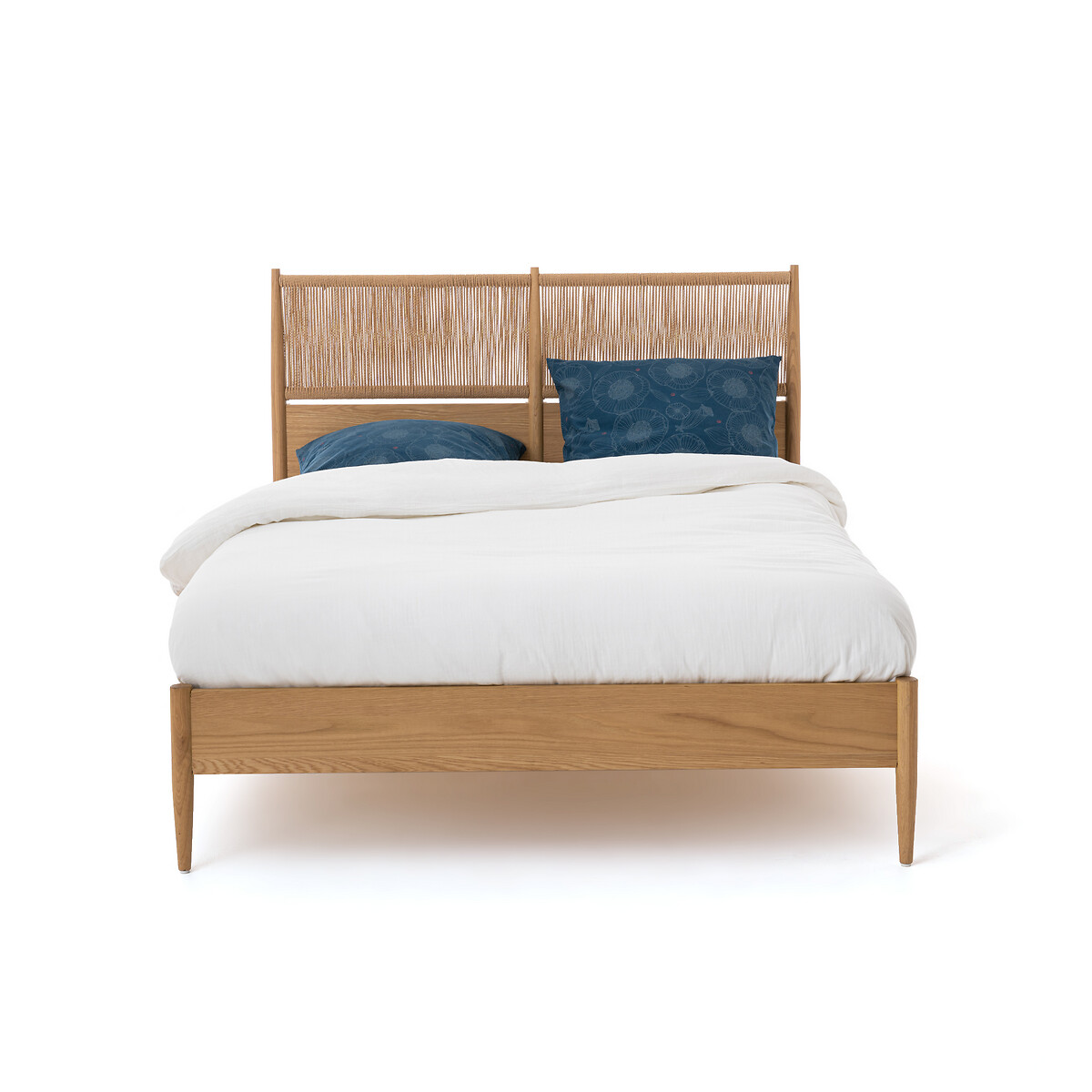 Кровать La Redoute С кроватным основанием Malora 160 x 200 см каштановый, размер 160 x 200 см - фото 2