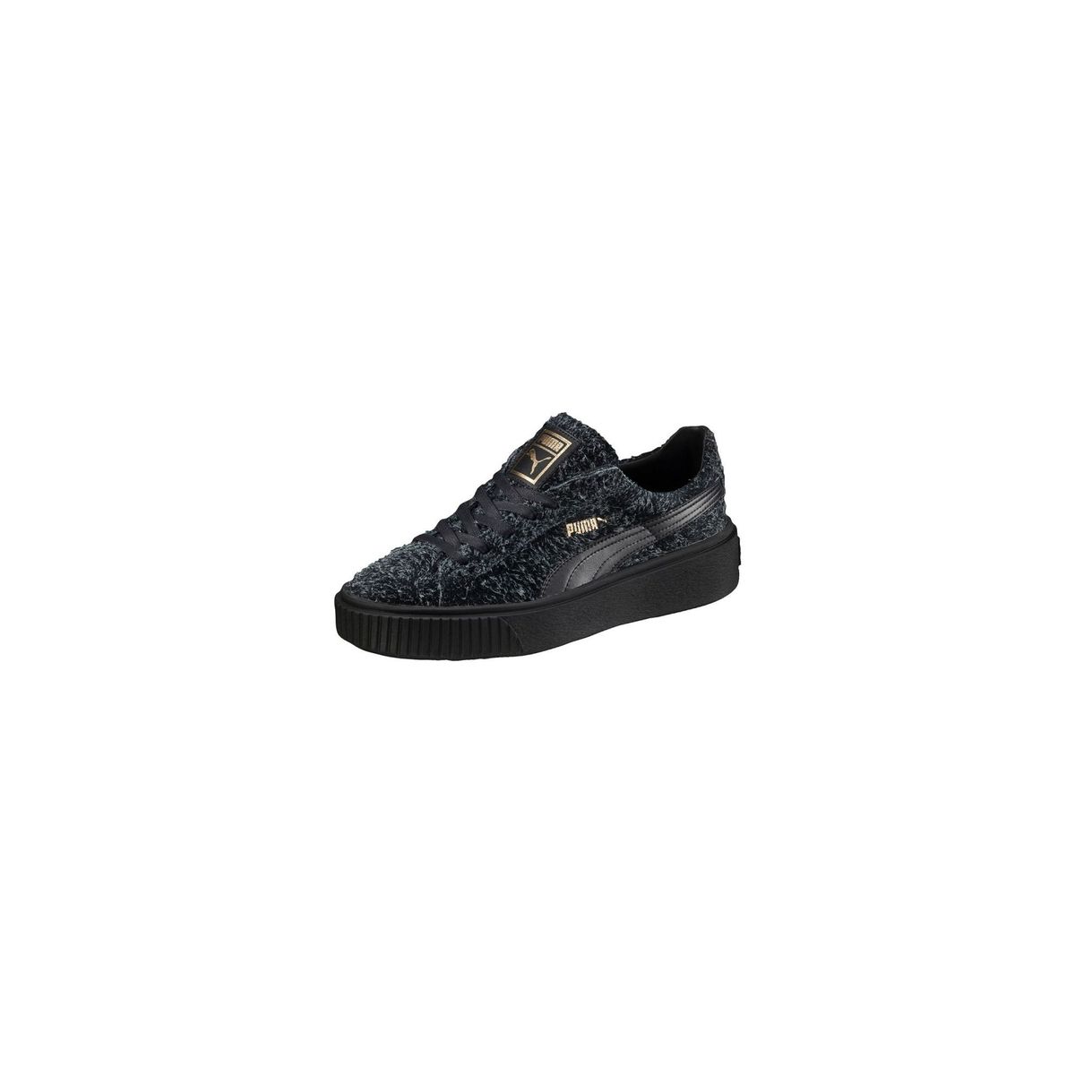 CHAUSSURES SUEDE PLATFORM ELEMENT NOIR