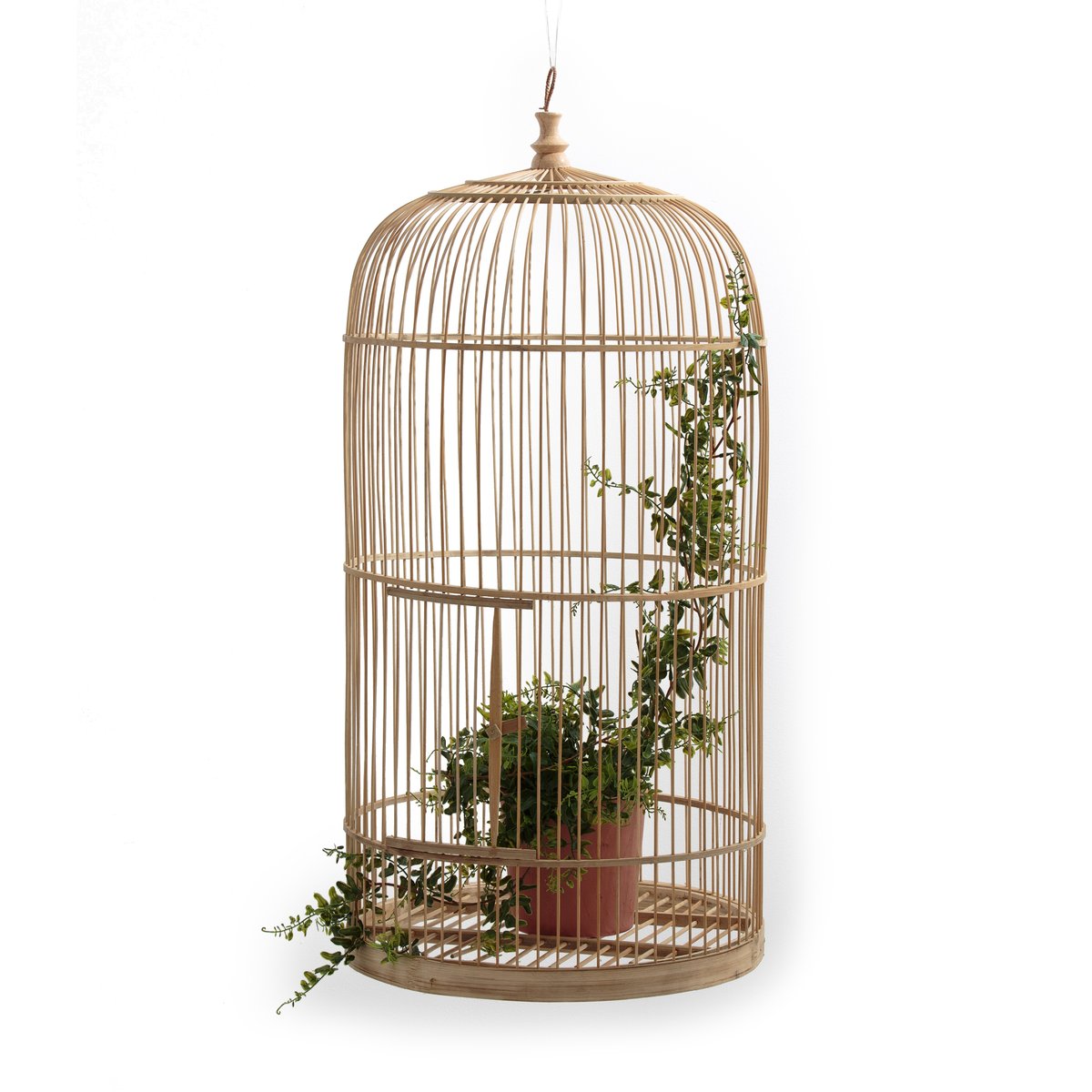 

Клетка для птиц из бамбука, Выс.80 см, NOMADO