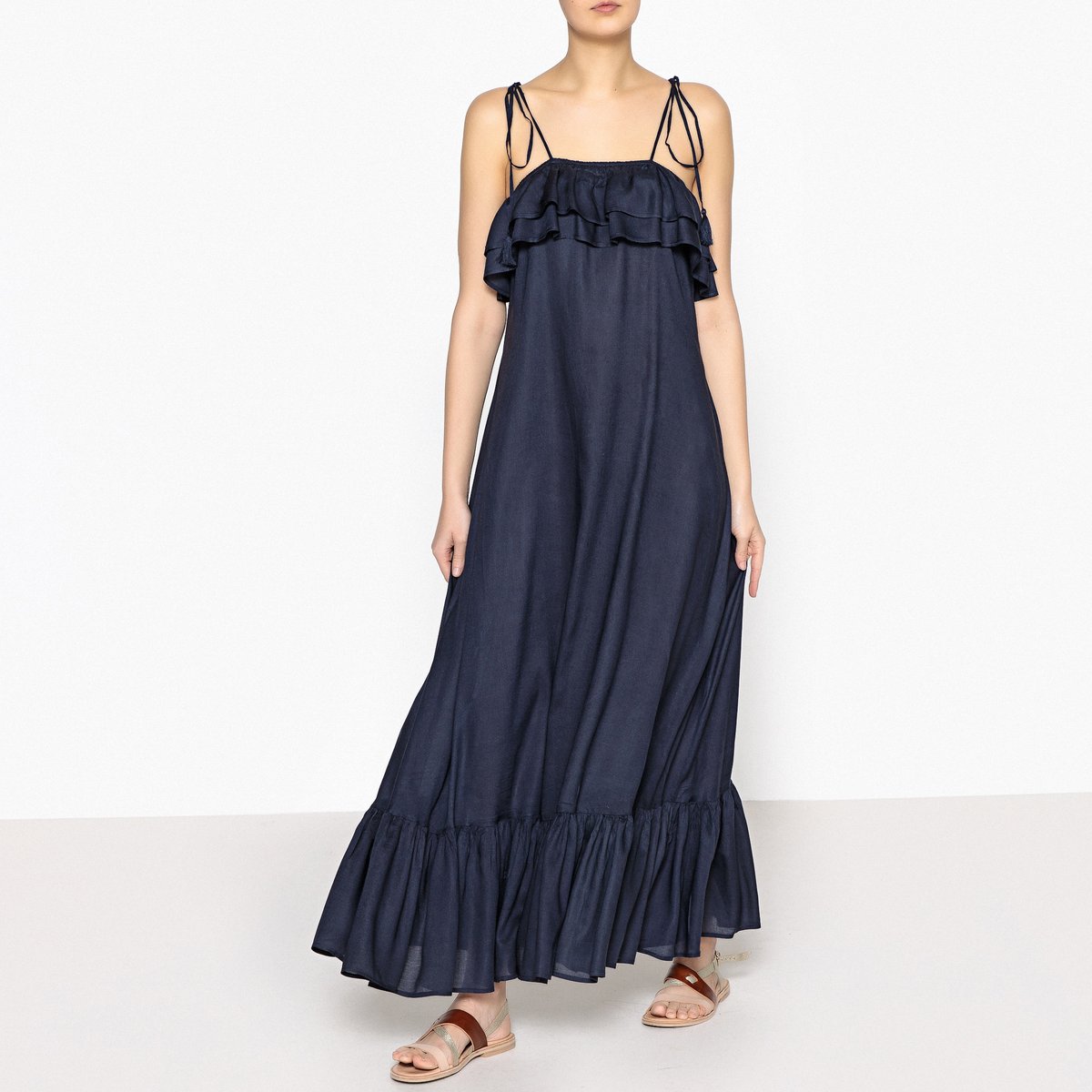 

Платье длинное BOWLY LONG DRESS