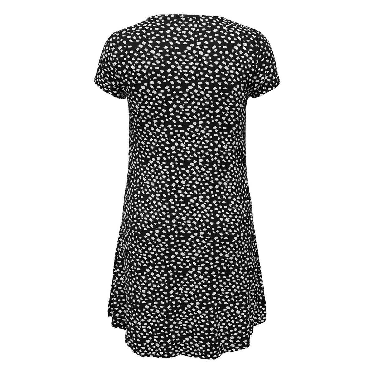 Платье С V-образным вырезом и принтом XL черный LaRedoute, размер XL - фото 2