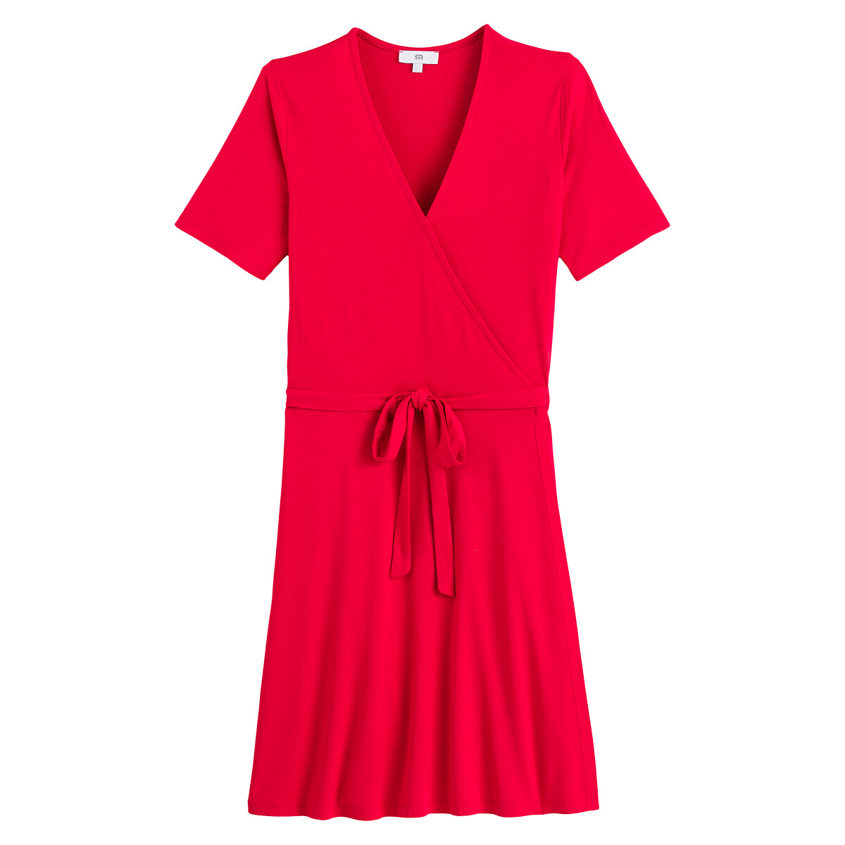 Платье LA REDOUTE COLLECTIONS С запахом сделано в Европе L красный, размер L - фото 5