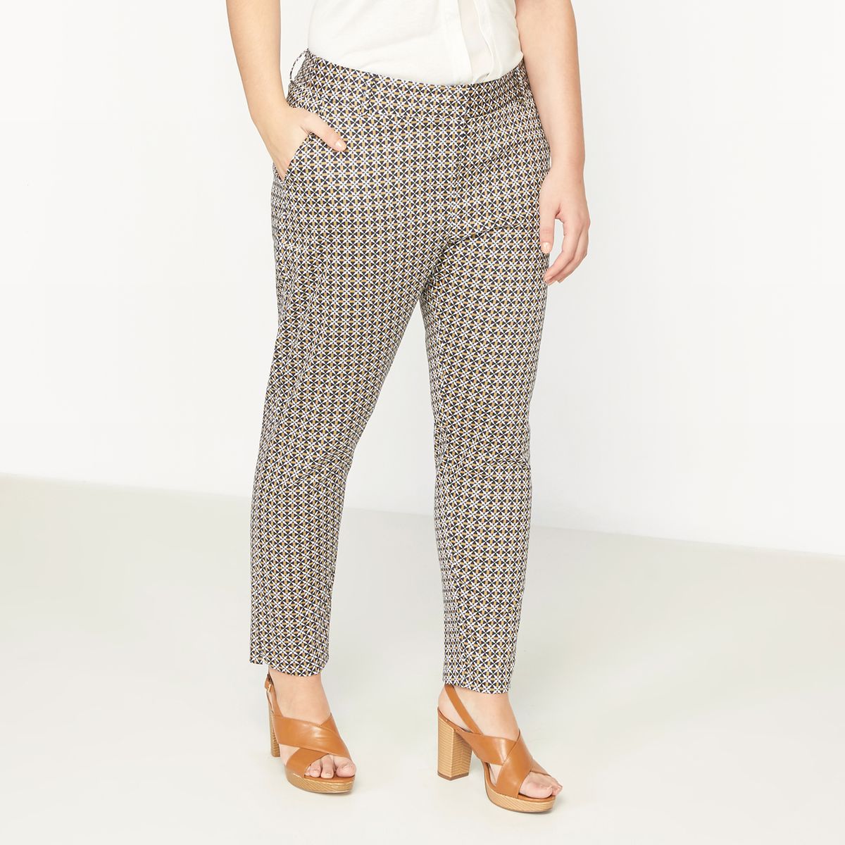Pantalon fuselé imprimé