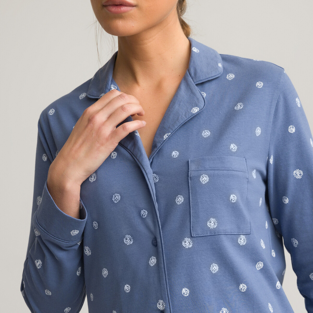 

Ночная LA REDOUTE COLLECTIONS, Другие, Рубашка для периода беременности с длинными рукавами из джерси 42/44 (FR) - 48/50 (RUS) другие