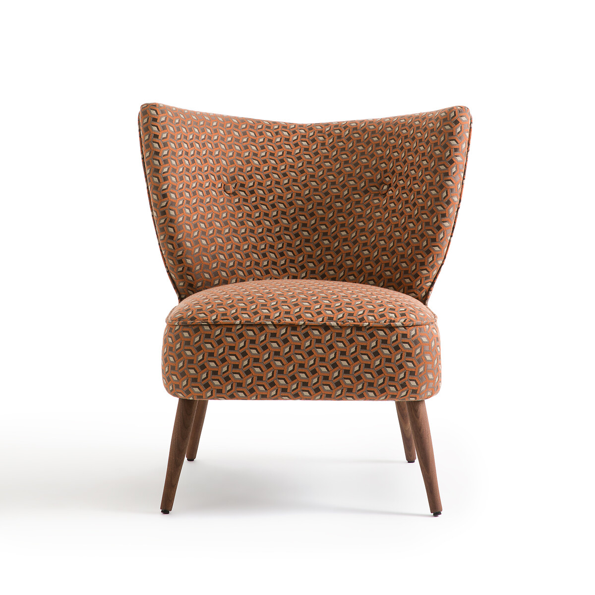 Кресло AM.PM Из хлопковой ткани с геометрическим принтом Franck единый размер оранжевый - фото 2