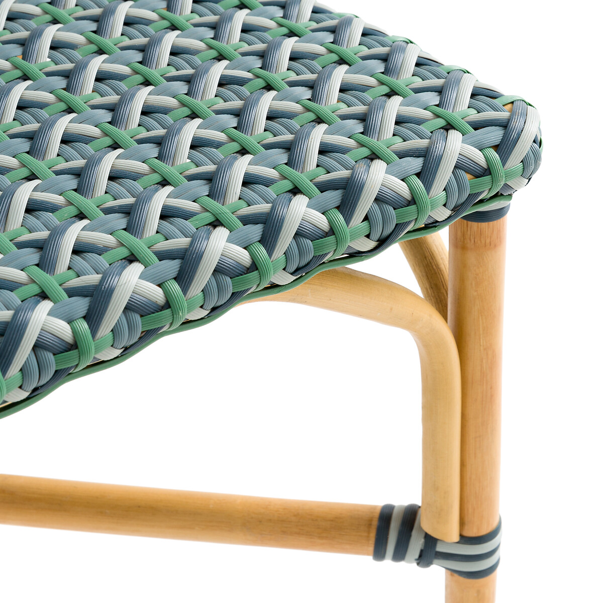 Комплект из 2 плетеных стульев Из ротанга Musette единый размер синий LaRedoute - фото 3