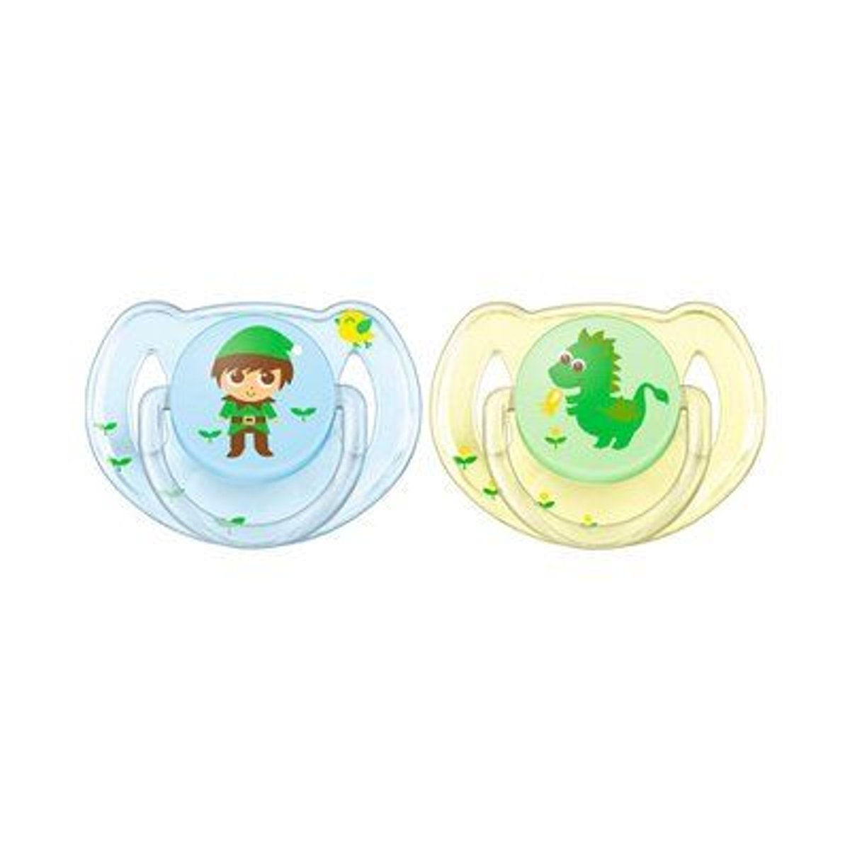 PHILIPS AVENT Lot de 2 sucettes, SCF169/47, Classic, 6-18M sucette apaisante sucette