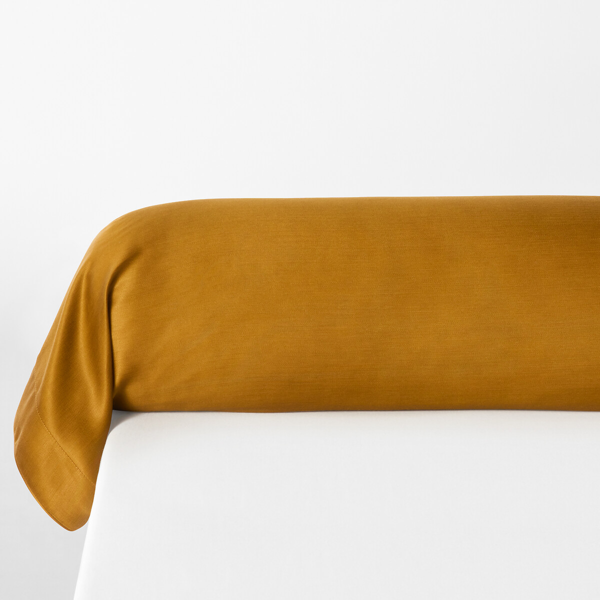 Наволочка На подушку-валик из лиоцелла Egurra 85 x 185 см каштановый