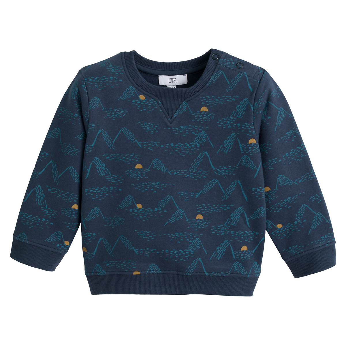 

Свитшот LA REDOUTE COLLECTIONS, Синий, С круглым вырезом из биохлопка 1 мес-4 лет 1 мес. - 54 см синий