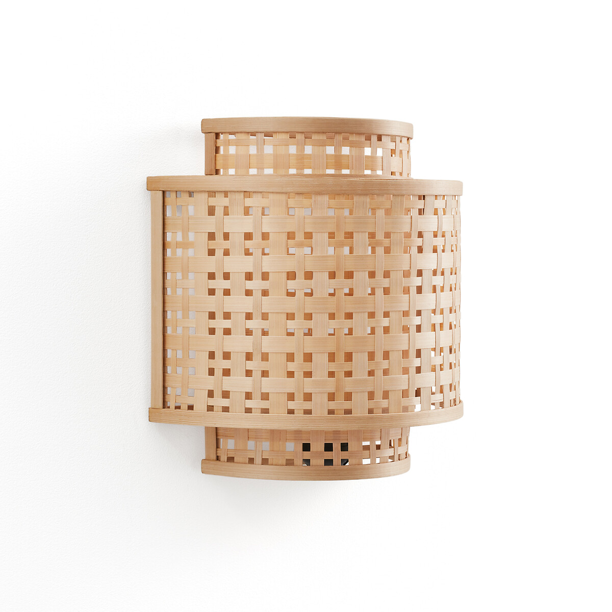 Светильник из бамбука Trepino единый размер бежевый украшение настенное в виде веера из бамбука 50x50 moya единый размер бежевый