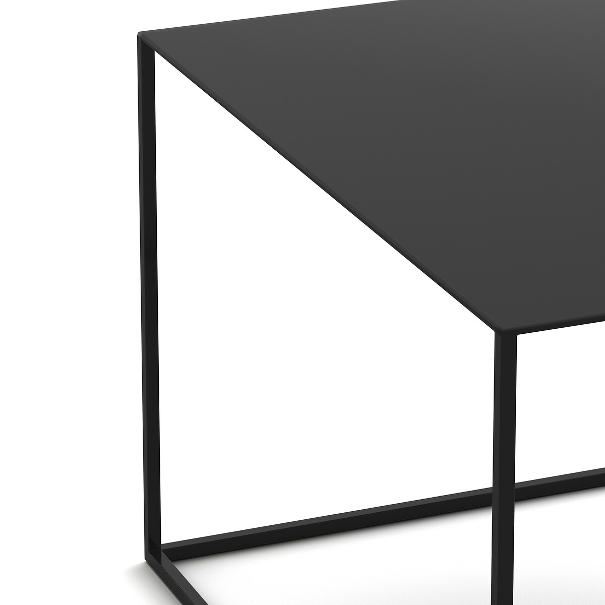 Столик La Redoute Прямоугольный Romy единый размер черный - фото 3