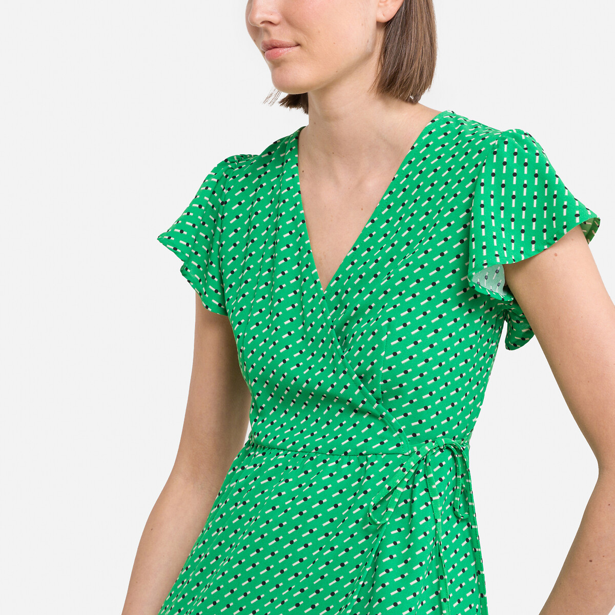 Платье С принтом XL зеленый LaRedoute, размер XL - фото 3