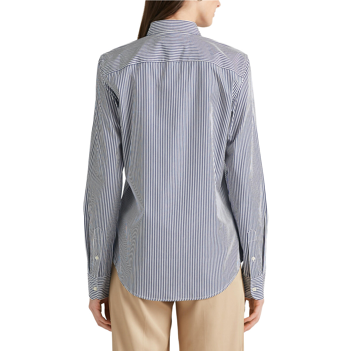 Рубашка В полоску JAMELKO XL белый LaRedoute, размер XL - фото 3