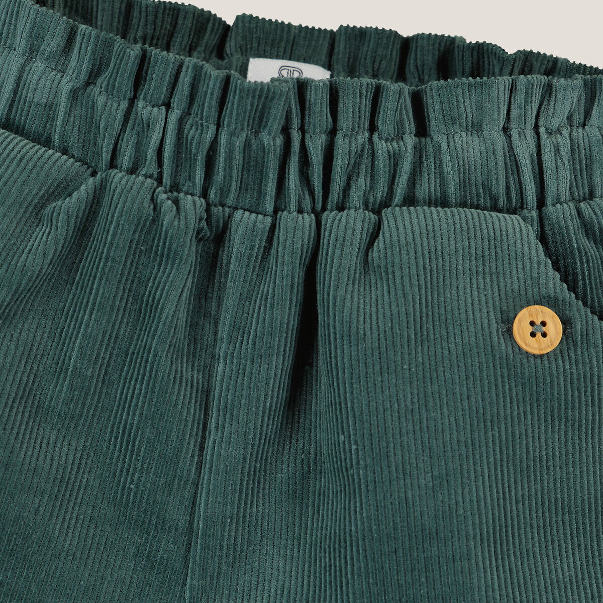 Комплект из трех предметов блузка LA REDOUTE COLLECTIONS Комплект из трех предметов блузка  шорты  колготки 3 года - 94 см бежевый, размер 3 года - 94 см - фото 3