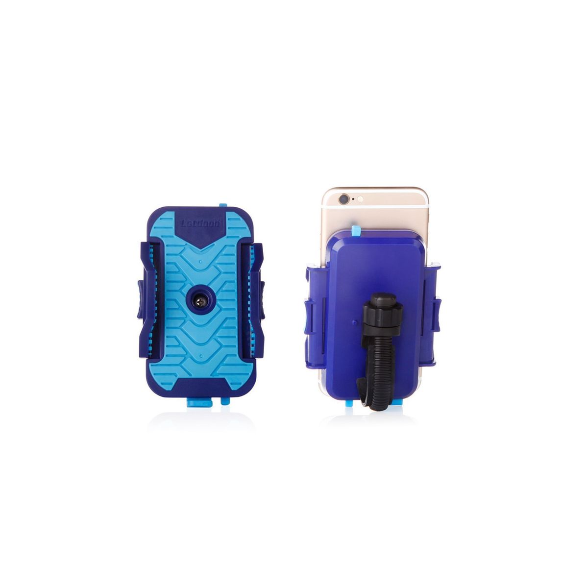 Support Vélo Universel Bleu Pour Téléphone Largeur Maximum 10 Cm
