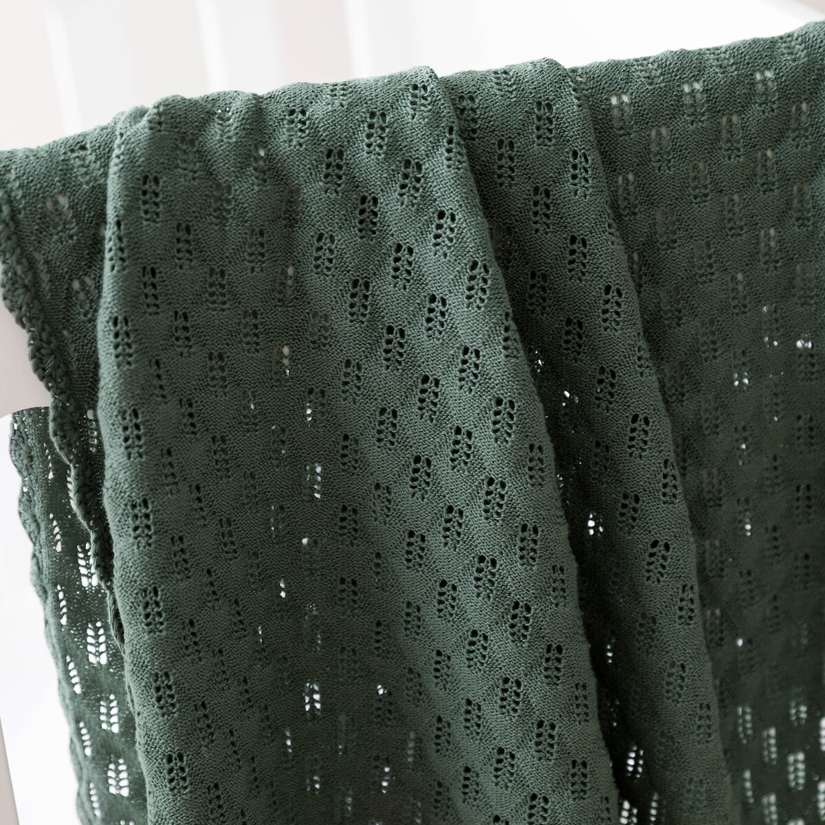 

Одеяло LaRedoute, Зеленый, Одеяло детское из хлопка Toffy 75 x 100 см зеленый