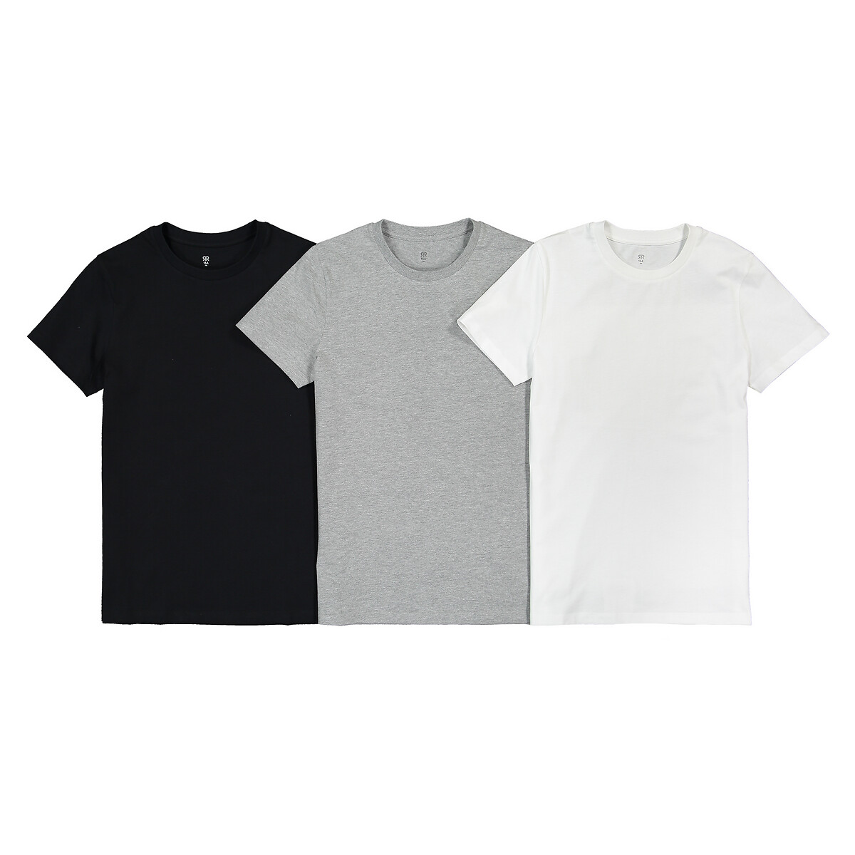 Комлект Из 3х футболок 10-18 лет 14 лет - 162 см белый