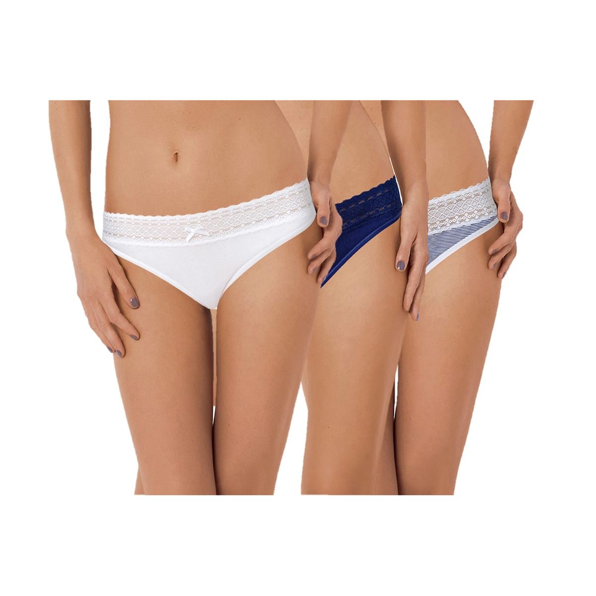 Slips les cotons (lot de 3)