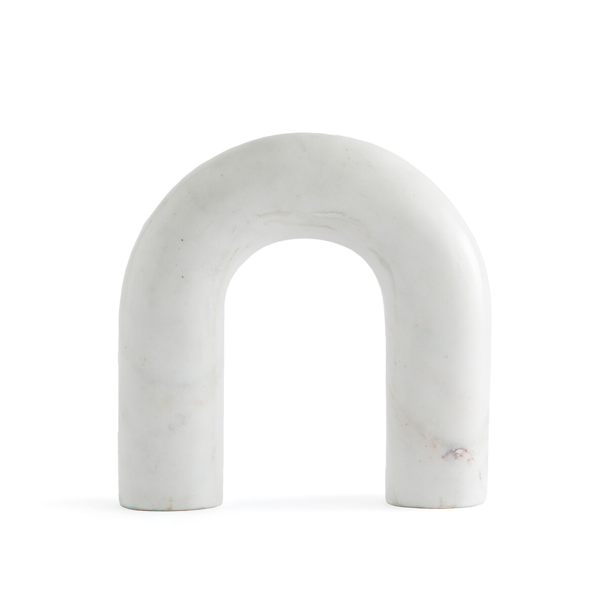 Декор в виде дуги окружности из белого мрамора Scafi единый размер белый светильник в виде арки из металла и мрамора elita единый размер белый