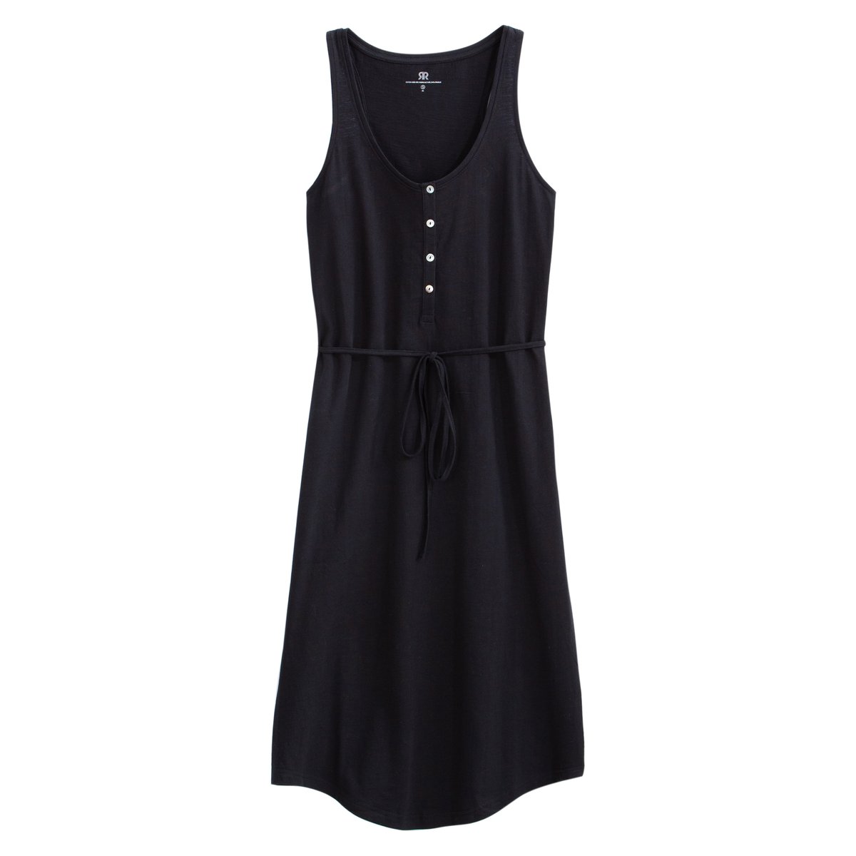 Платье La Redoute Без рукавов из трикотажа M черный, размер M - фото 5