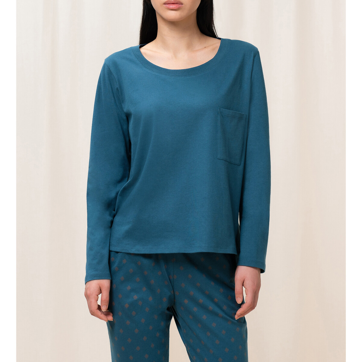 Верх от пижамы TRIUMPH Верх от пижамы Mix  Match 38 (FR) - 44 (RUS) синий, размер 38 (FR) - 44 (RUS) Верх от пижамы Mix  Match 38 (FR) - 44 (RUS) синий - фото 1
