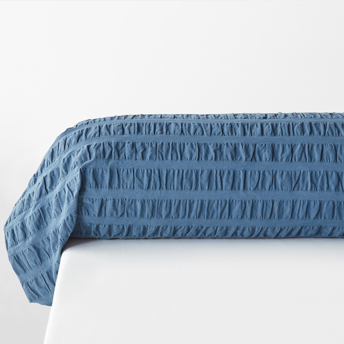 Наволочка На подушку-валик 100 хлопок 85 x 185 см синий
