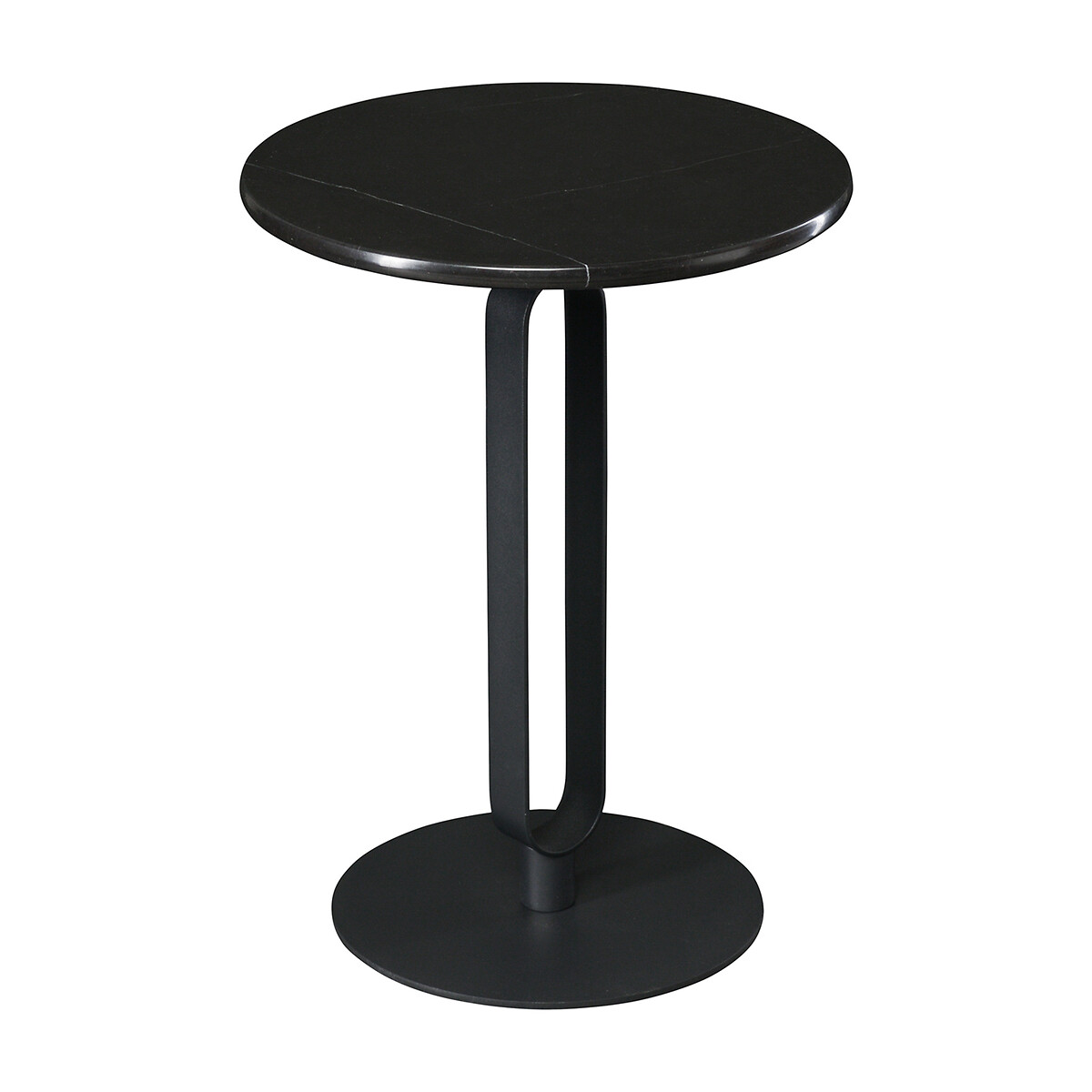 Столик кофейный Svein 40х54 см единый размер черный столик полукруглый anya единый размер черный