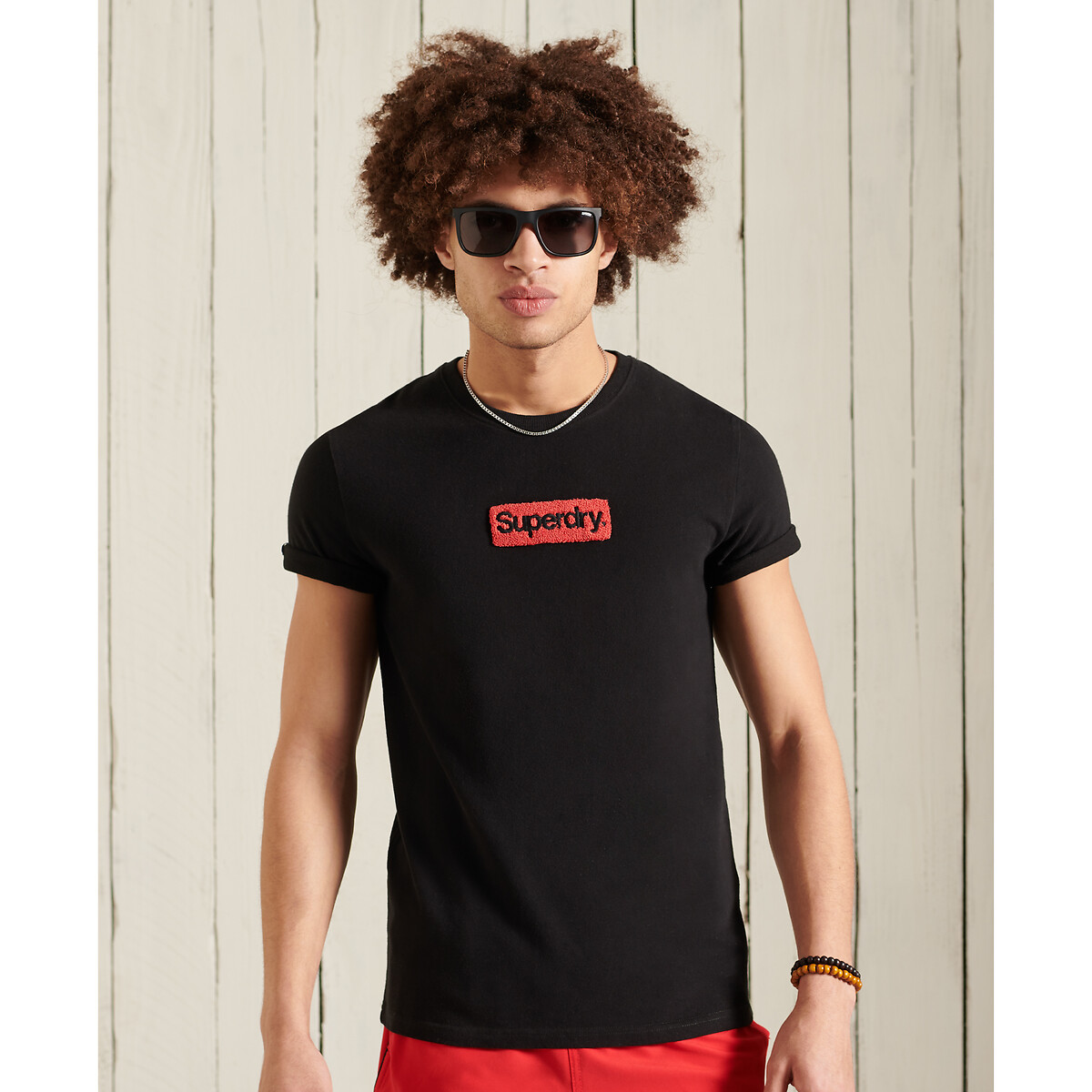 T-shirt de gola redonda, Core Logo Workwear