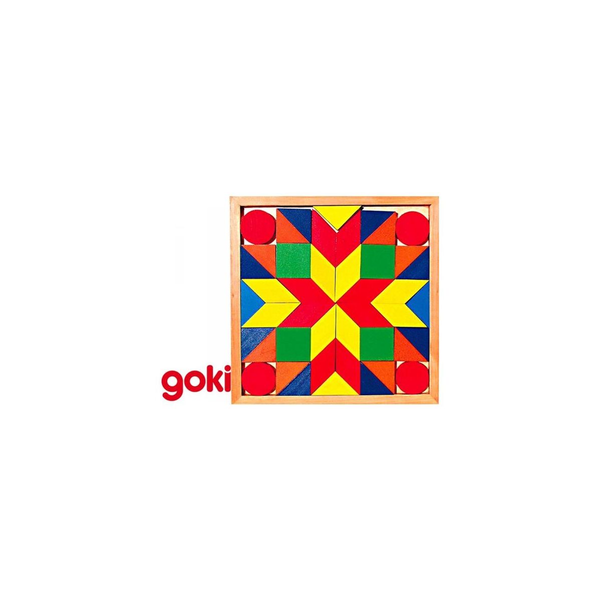 Puzzle Mosaïque 44 pièces en bois