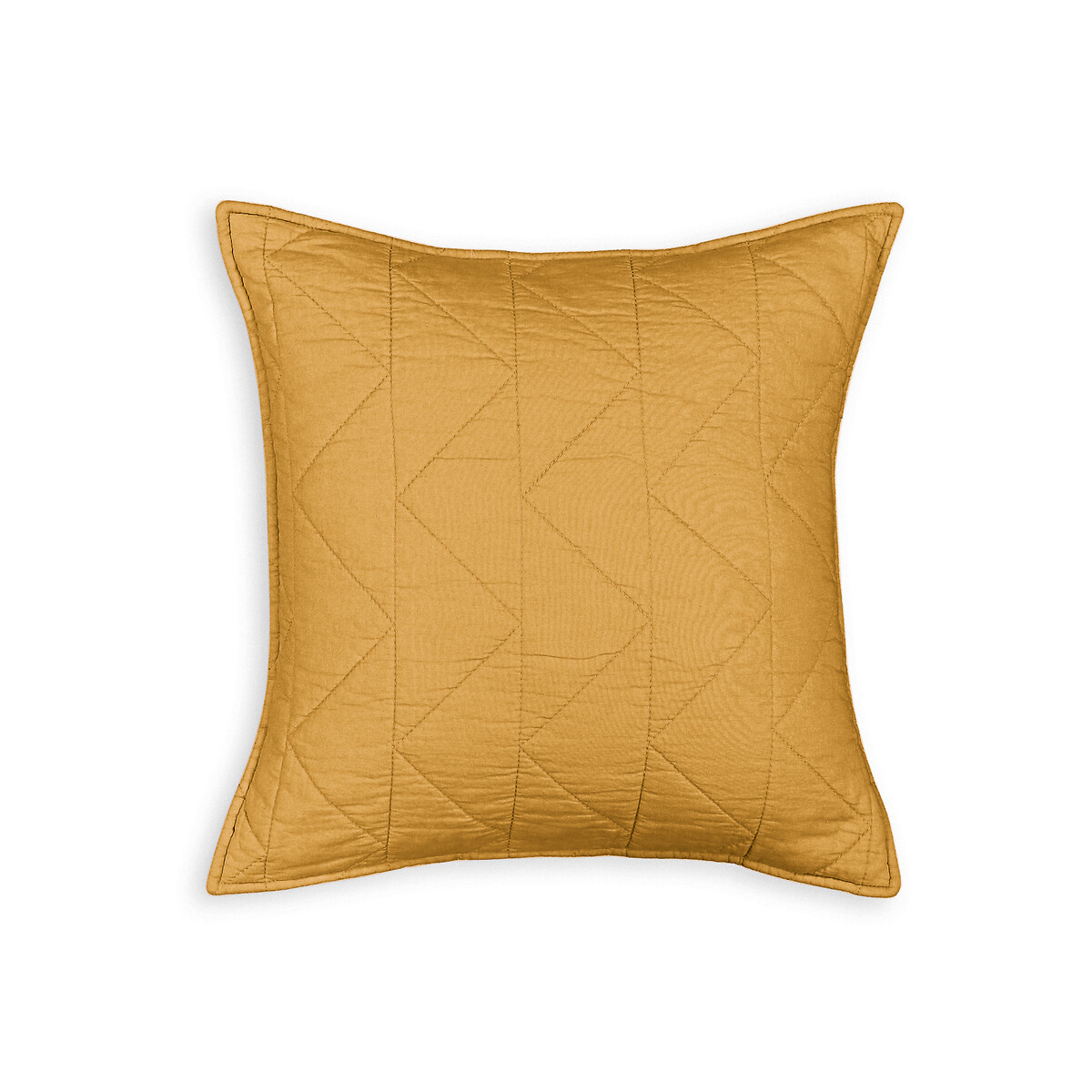 Чехол La Redoute На подушку  наволочка Zig-zag 40 x 40 см желтый, размер 40 x 40 см - фото 3