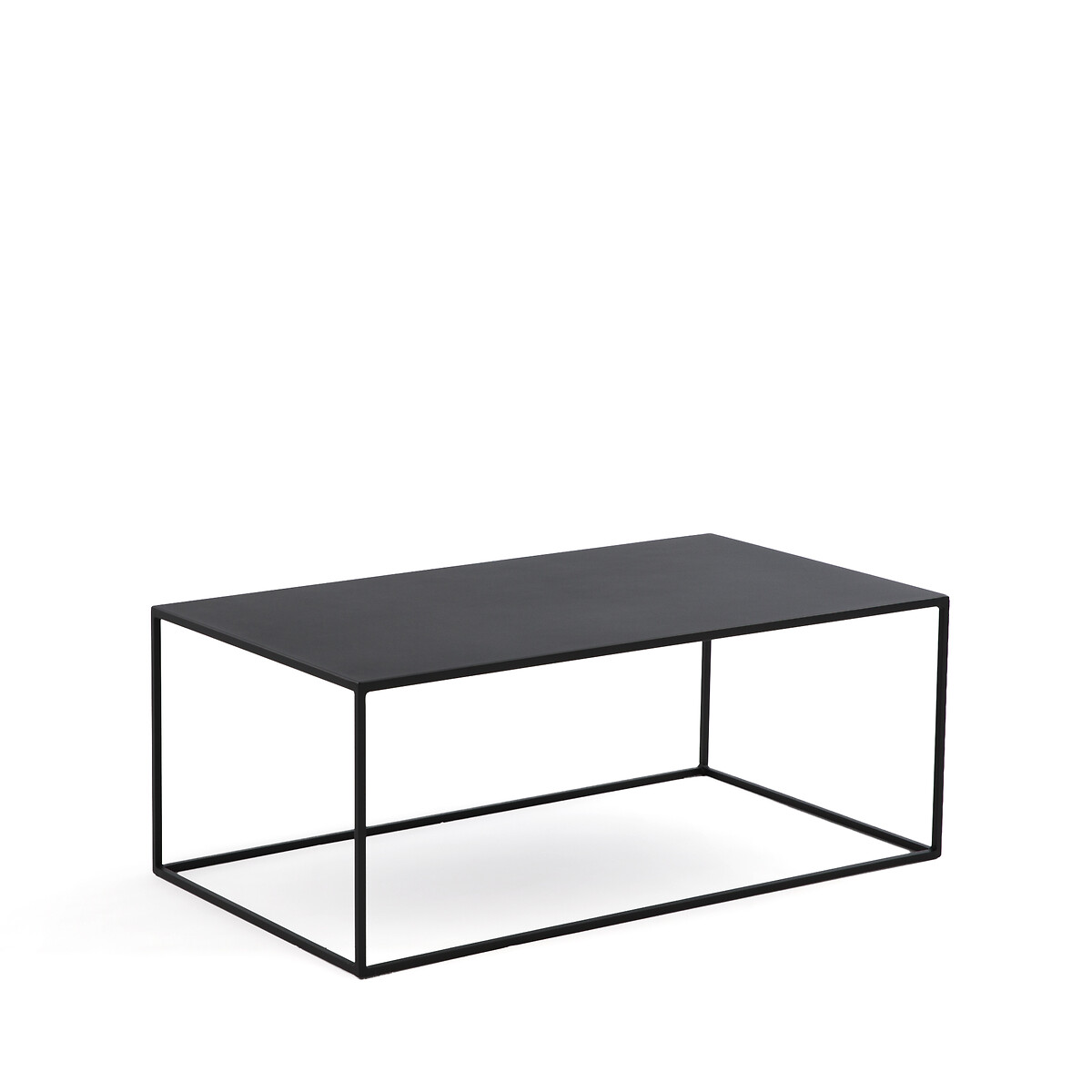 стол журнальный металлический hiba единый размер черный Стол журнальный ограничитель дивана из стали Hiba единый размер черный