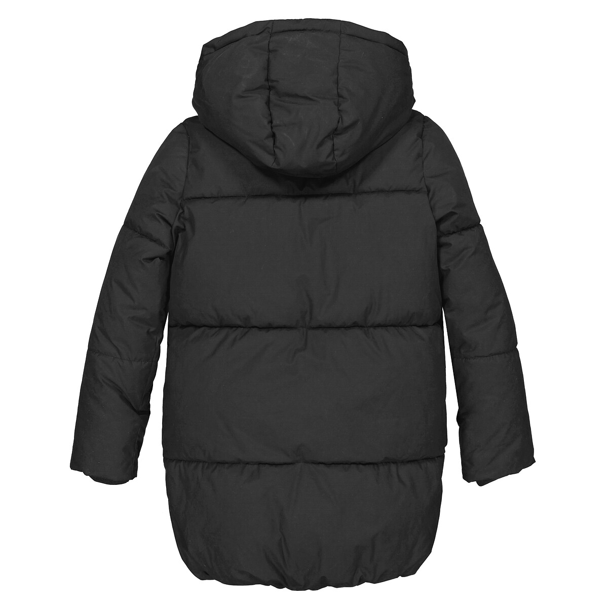 Куртка стеганая длинная  XS черный LaRedoute, размер XS - фото 5
