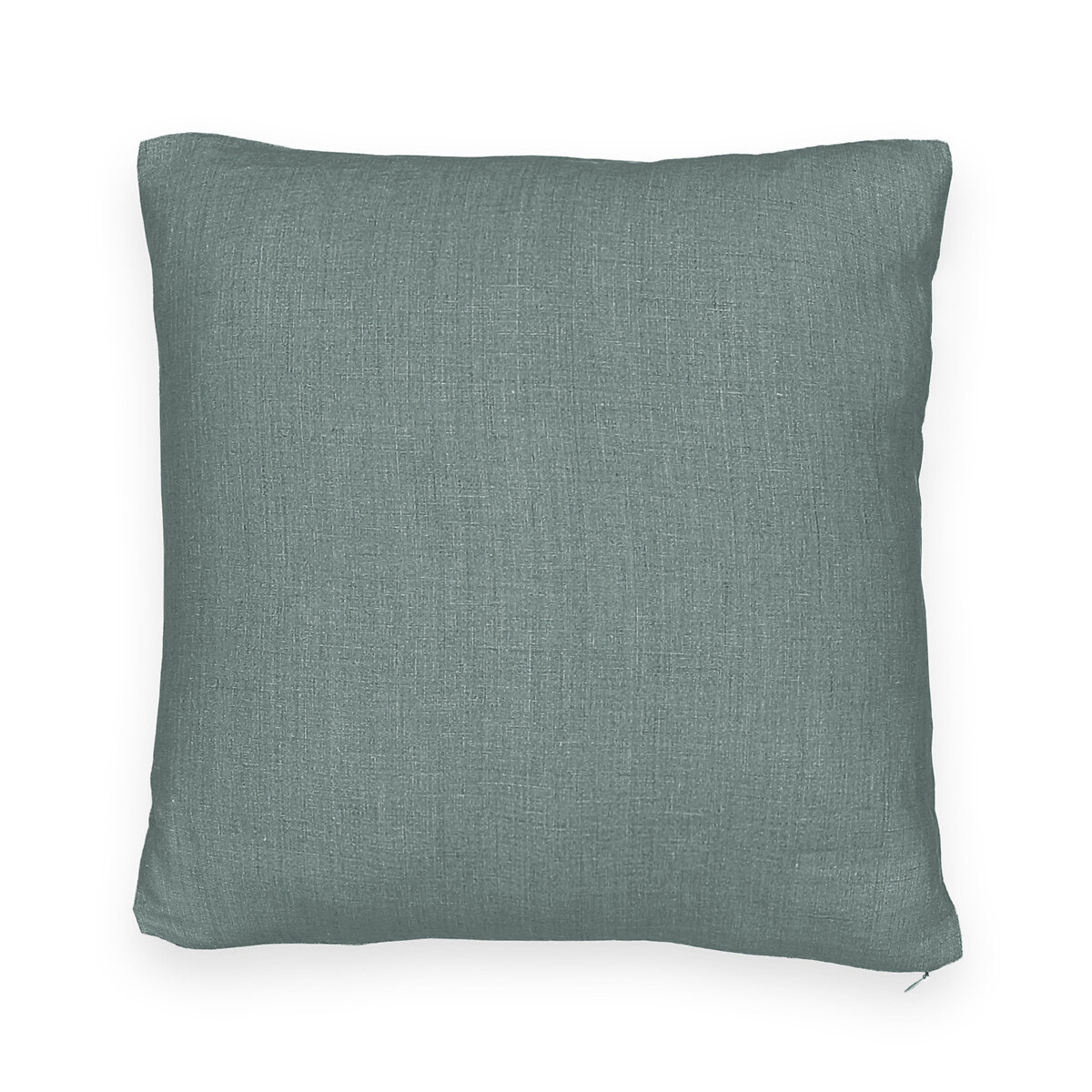 Чехол для подушки из стираного льна Onega 40 x 40 см синий чехол laredoute чехол на подушку с рисунком iyere 40 x 40 см зеленый
