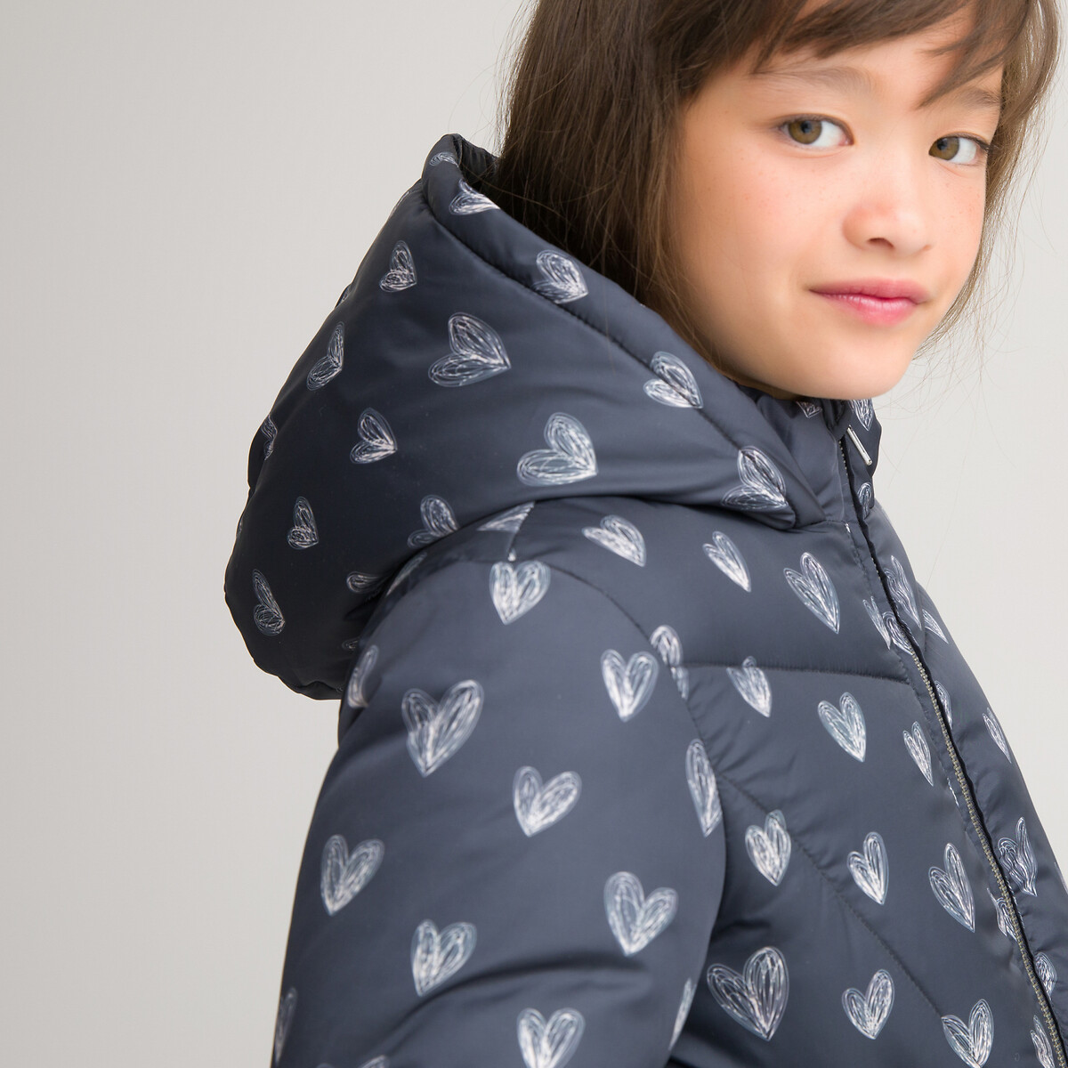 

Куртка LaRedoute, Серый, Куртка С капюшоном на флисовой подкладке 3-12 лет 8 лет - 126 см серый