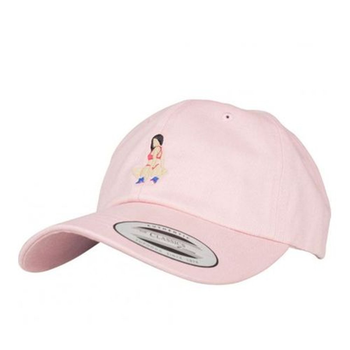 Casquette incurvée implants